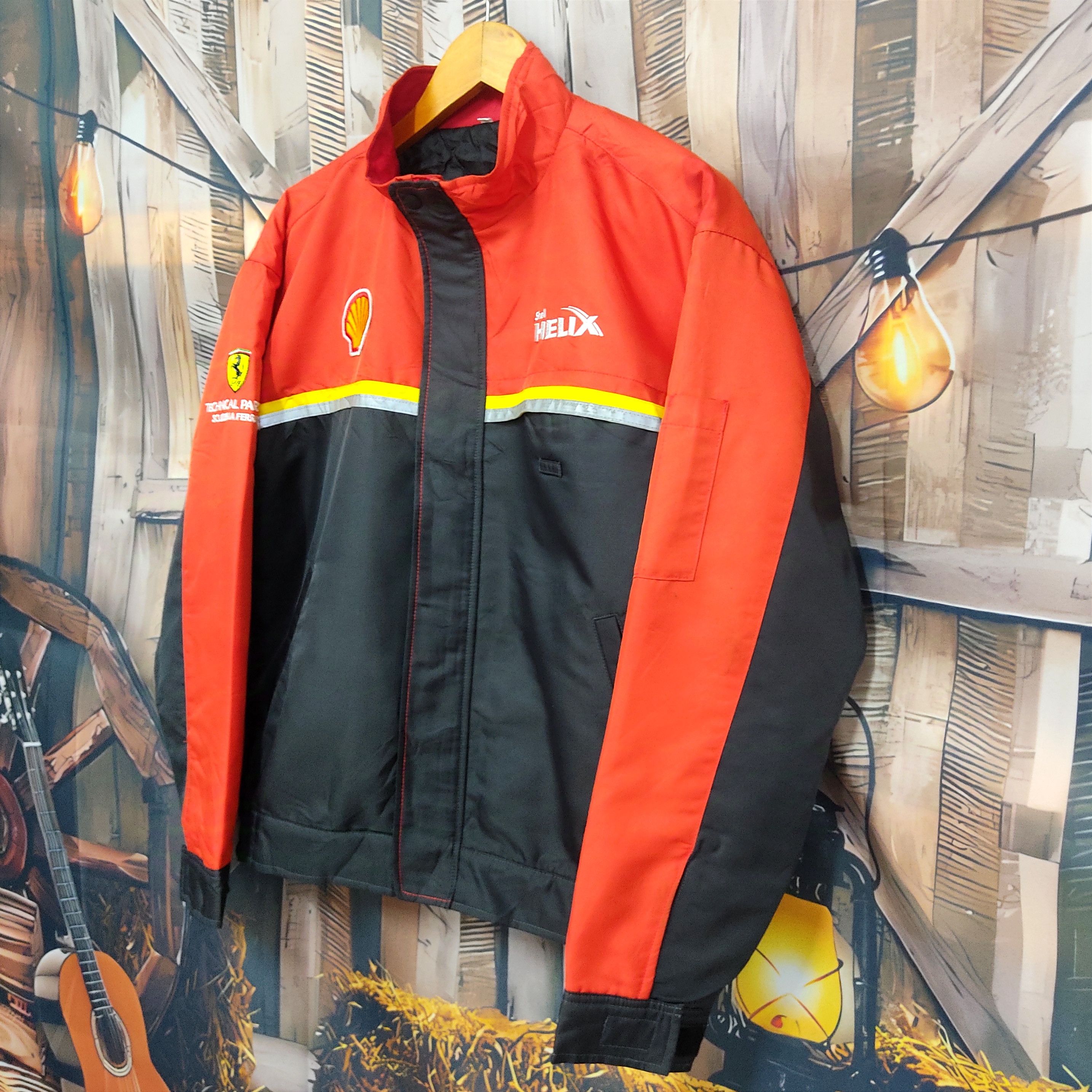 Ferrari Scuderia Ferrari x Shell Helix Technical Racing Jacket Size US M / EU 48-50 / 2 - 4 Thumbnail