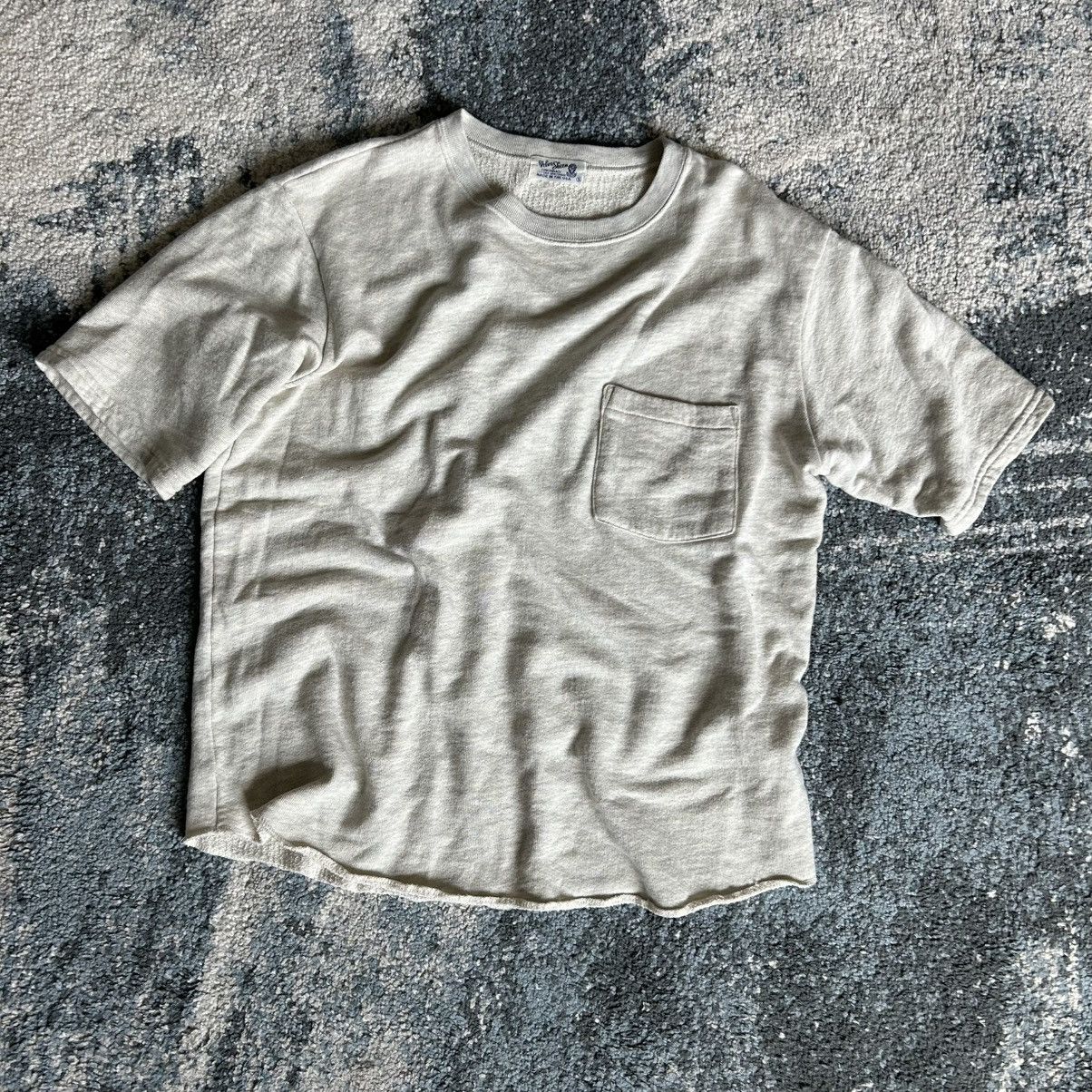 Velva Sheen WiDE BOXY CROPPED ViNTAGE LOOPBACK TERRY POCKET OATMEAL COZY Size US S / EU 44-46 / 1 - 7 Thumbnail