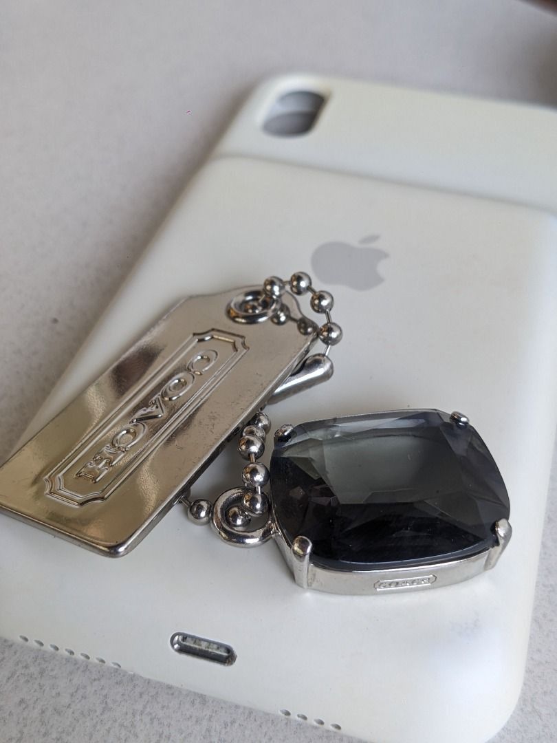 Coach Coach Vintage Rare Metallic Charm with Pendant Crystal Size ONE SIZE - 8 Thumbnail
