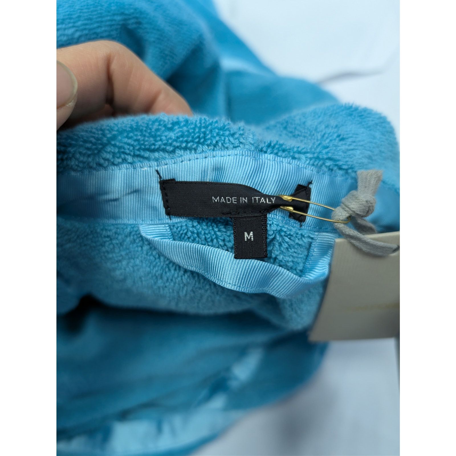 Tom Ford o1rshd1 Bathrobe Robe Coat in Azure Size US M / EU 48-50 / 2 - 21 Thumbnail