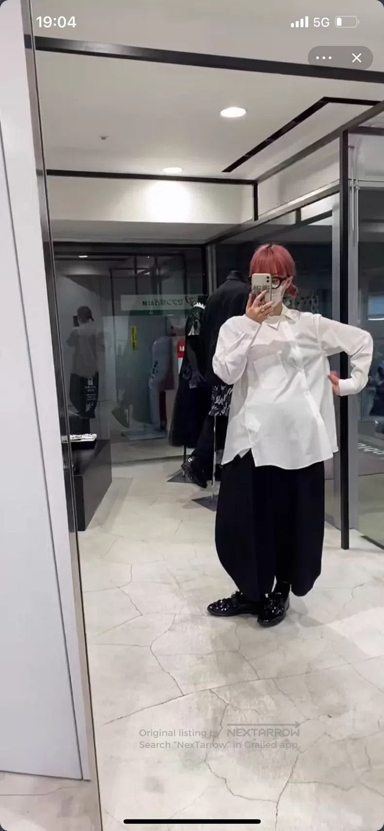 Comme des Garcons Comme Des Garcons Bias-cut pure cotton long-sleeved white Size S / US 4 / IT 40 - 3 Thumbnail