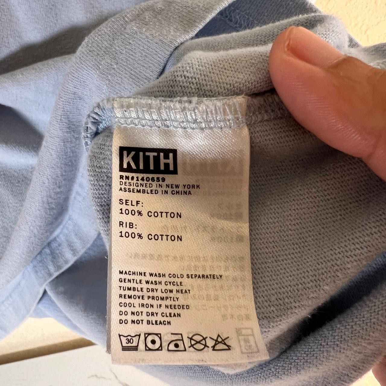Kith Kith Classic Box Logo Tee in Light Blue (2017) XS Size US XS / EU 42 / 0 - 4 Thumbnail
