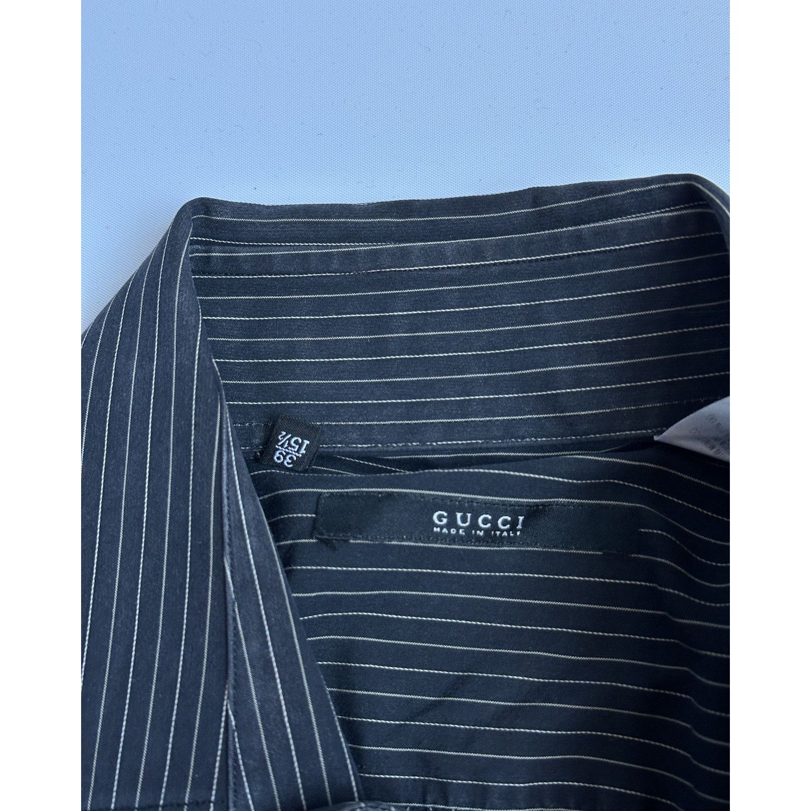 Gucci Gucci by Tom Ford Striped Button Up Shirt Size US S / EU 44-46 / 1 - 4 Thumbnail