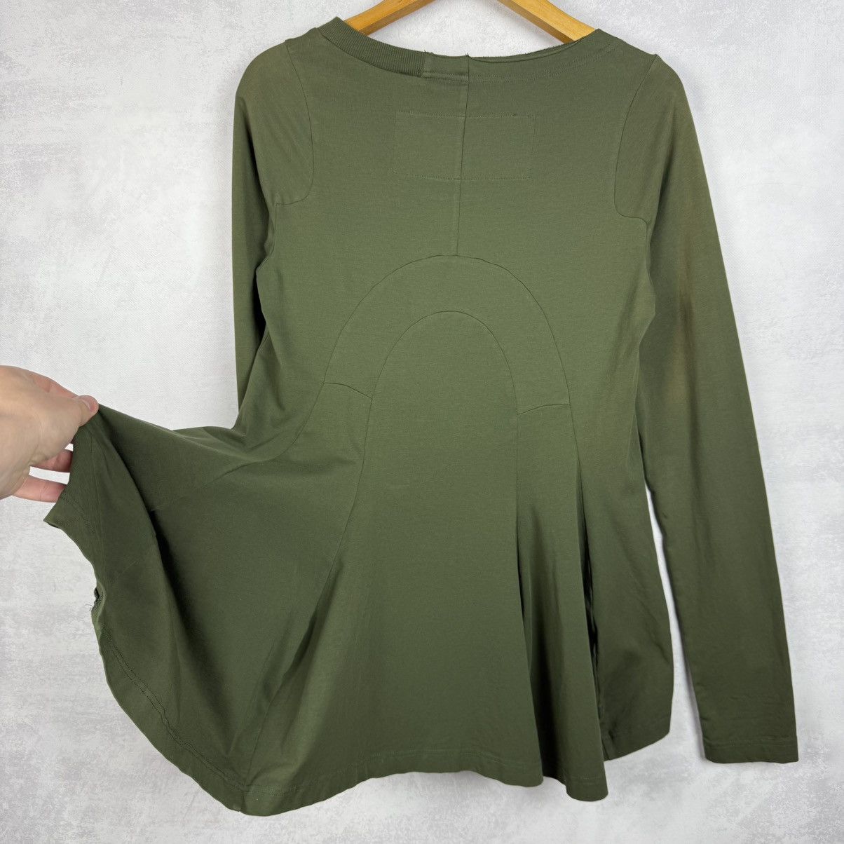 Rundholz Rundholz Black Label Avantgarde Cotton Teal Longsleeve Size S / US 4 / IT 40 - 10 Thumbnail