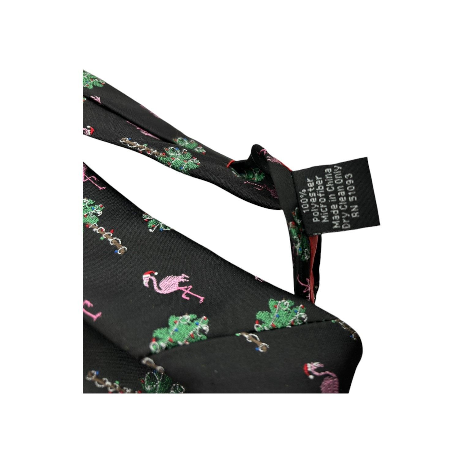 Other NWT Hallmark Holiday Tie Flamingos Palm Trees Christmas Mens Size ONE SIZE - 6 Thumbnail