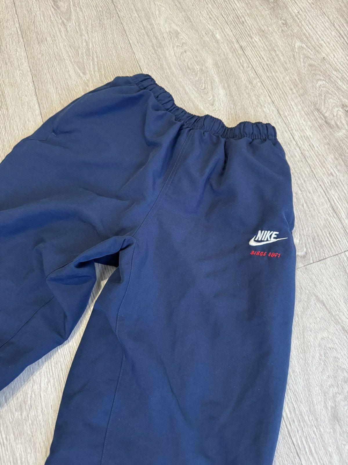 Nike 🔷Vintage Nike Nylon Drill Y2K Track Pants 2000s🔷 Size US 32 / EU 48 - 3 Thumbnail