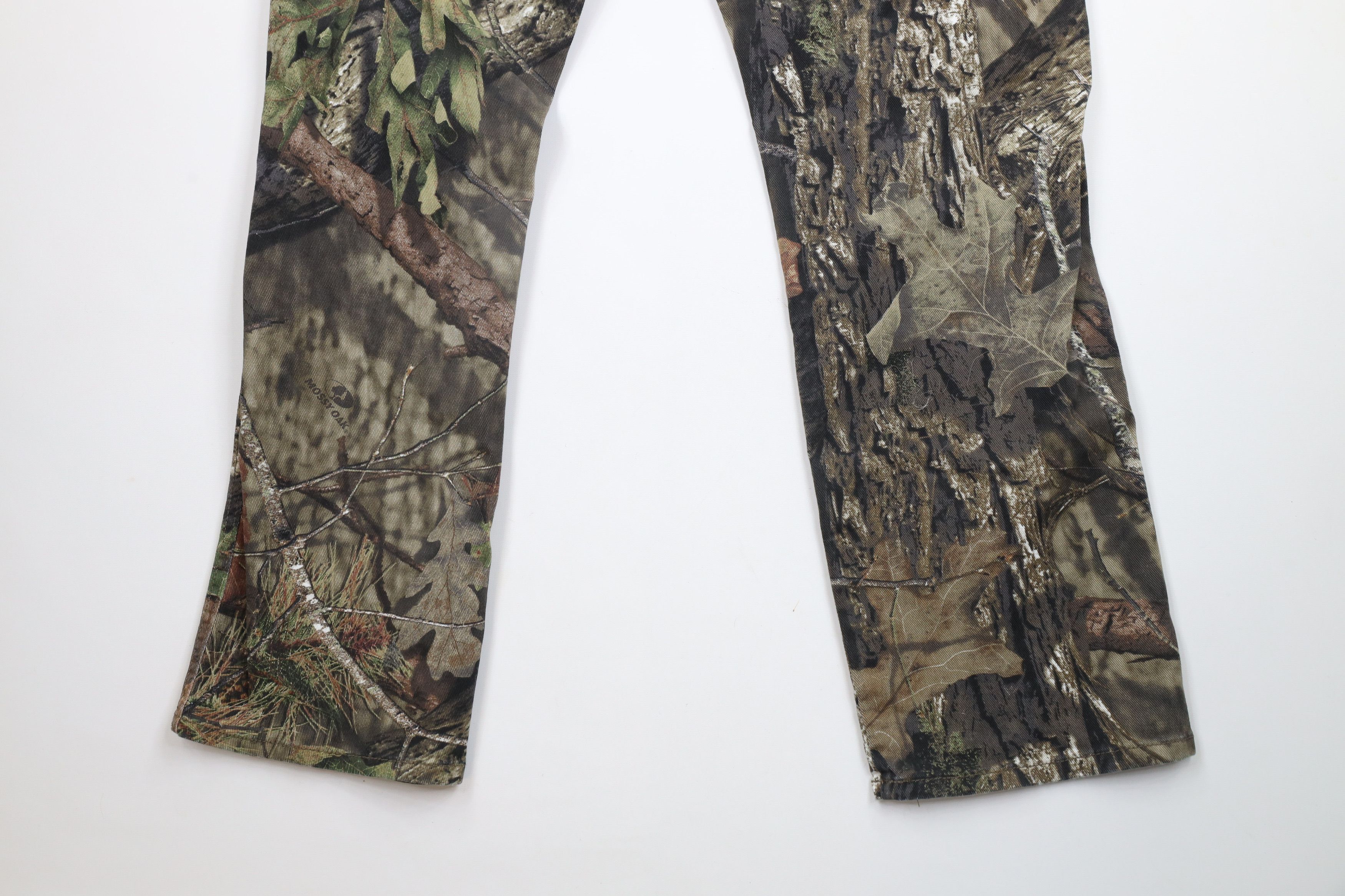 Mossy Oaks × Vintage Vintage Mossy Oak Camouflage Stretch Wide Leg Denim Jeans Size US 36 / EU 52 - 10 Thumbnail