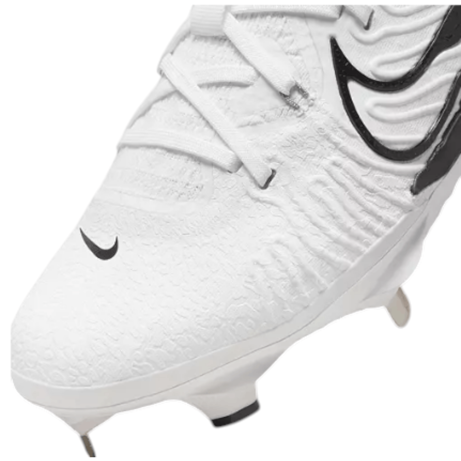 Nike Nike Alpha Huarache NXT White Black Metal Cleats DJ6517-101 Size US 8.5 / EU 41-42 - 6 Thumbnail