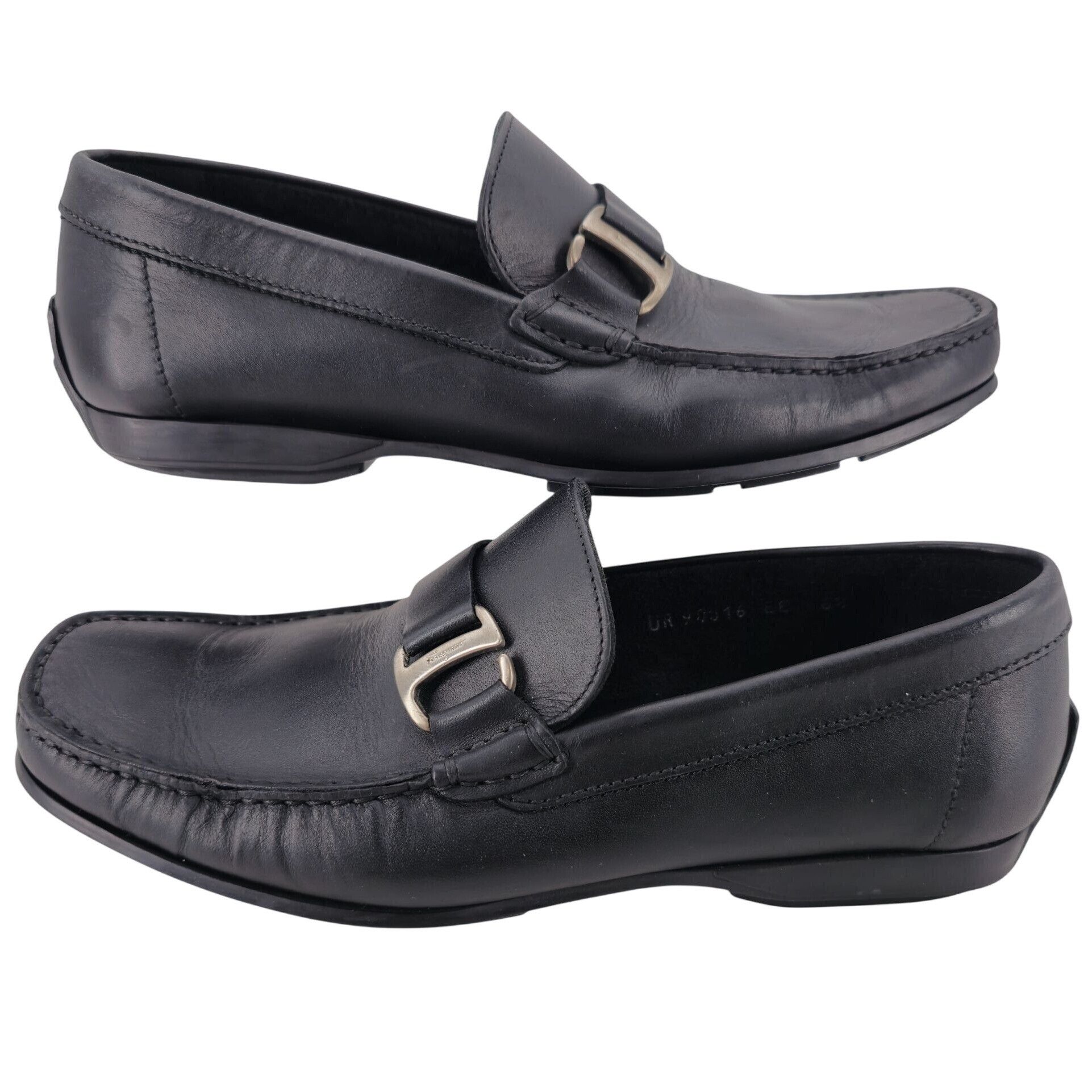 Salvatore Ferragamo Salvatore Ferragamo Italy Mens 6.5EE Black Calf Dress Shoes Size US 6.5 / EU 39-40 - 2 Thumbnail