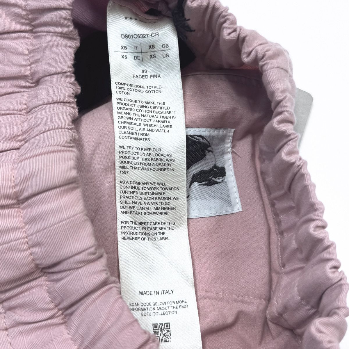 Rick Owens Drkshdw RICKOWENS DRKSHDW Pink Geth Belas Trousers Size US 27 - 6 Thumbnail