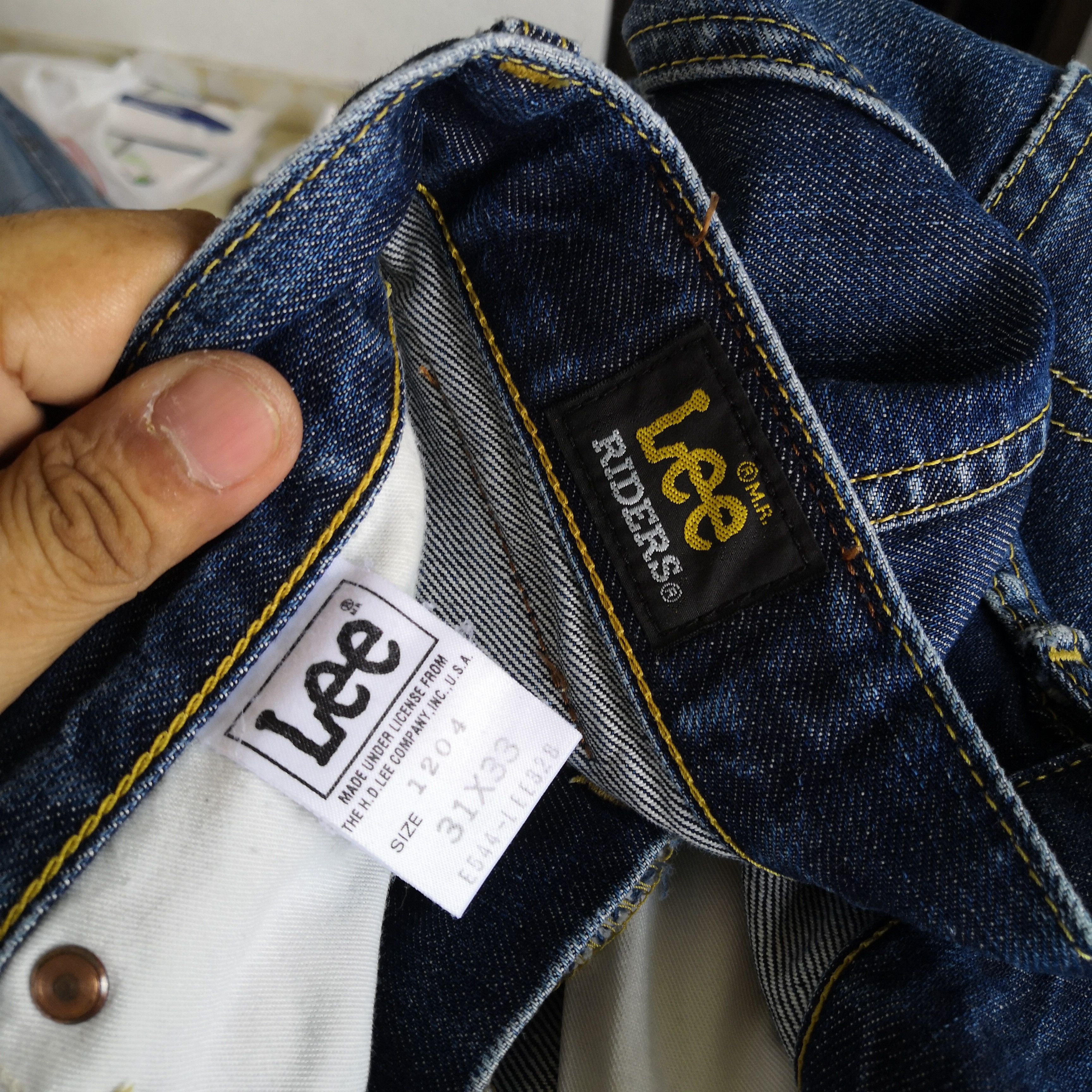 Lee Vintage 70's Lee Jeans Scovill Gripper Zipper Denim Pants Size 28" / US 6 / IT 42 - 8 Thumbnail