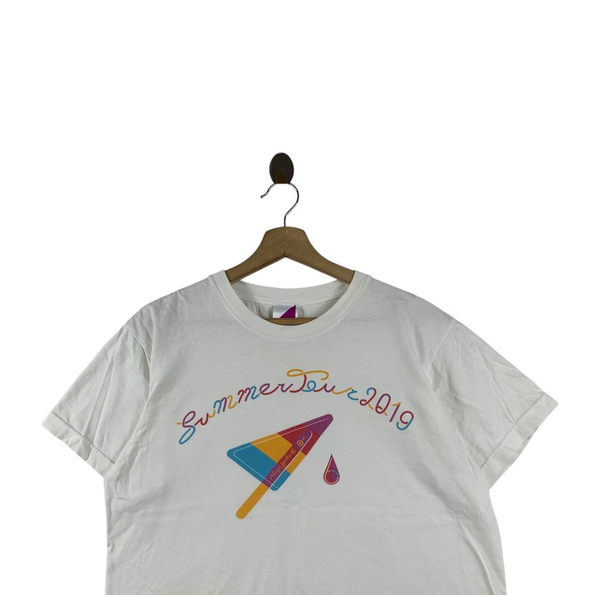 Vintage NOGIZAKA46 JAPAN IDOL Summertime 2019 Tour Tee Shirt Top Size US M / EU 48-50 / 2 - 2 Thumbnail