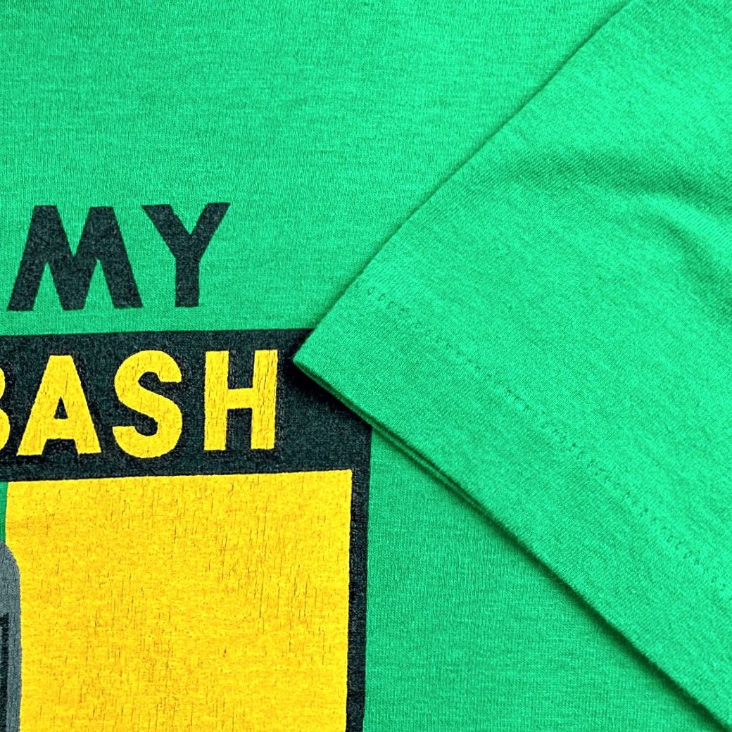 Vintage VINTAGE Army ROTC Shirt Adult LARGE Green Sword Lightning Bolt Shield Crest 80s Shirt Mens XL Size US L / EU 52-54 / 3 - 4 Thumbnail