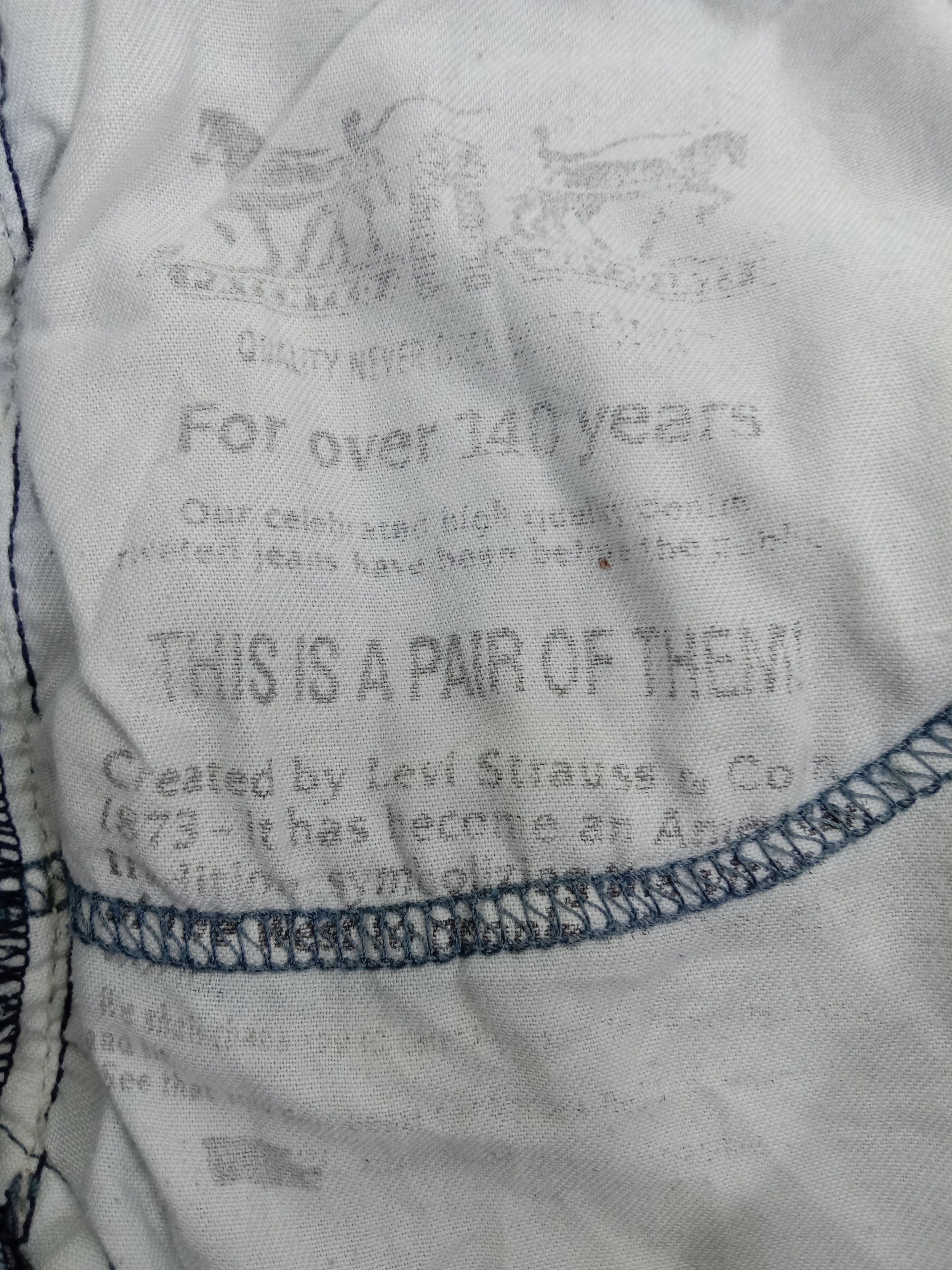 Levi's Vintage Levi's 514 Jeans Blue Wash Straight Fit Denim Size US 34 / EU 50 - 11 Thumbnail