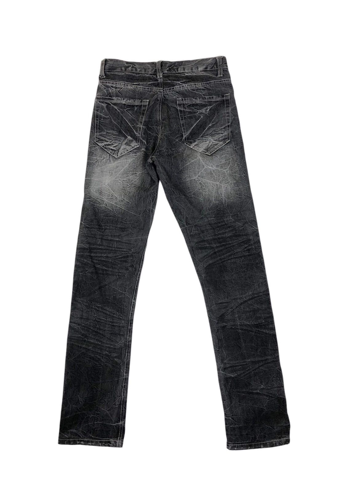 Japanese Brand Japanese Brand Lowbox Stone Washed Denim Jeans Size US 31 - 2 Thumbnail