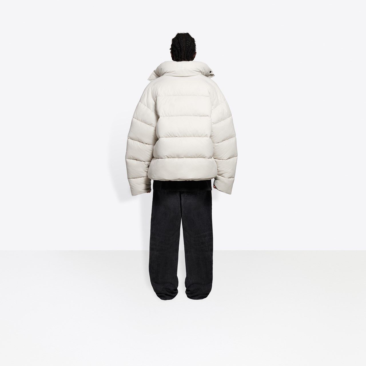 Balenciaga o1mt1gz0325 BB Puffer Jacket in White Size US M / EU 48-50 / 2 - 5 Thumbnail