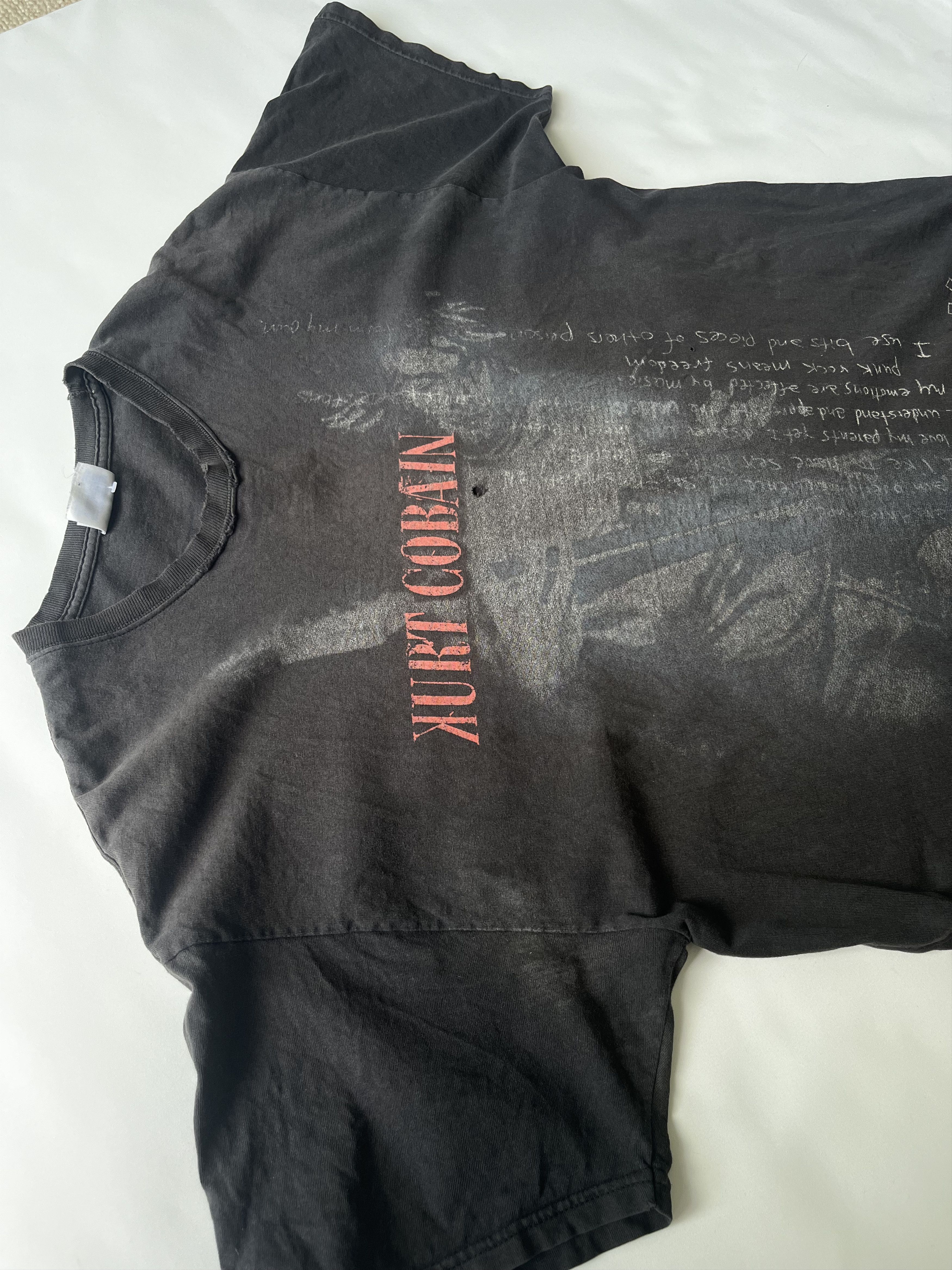 Other Kurt Cobain 'The End Of Music' T-Shirt Size US XL / EU 56 / 4 - 2 Thumbnail
