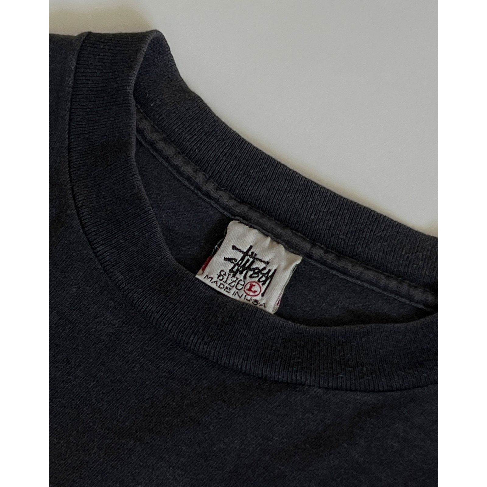 Stussy 1990s Stüssy Black "Ralph Lauren" T-Shirt Size US L / EU 52-54 / 3 - 5 Thumbnail