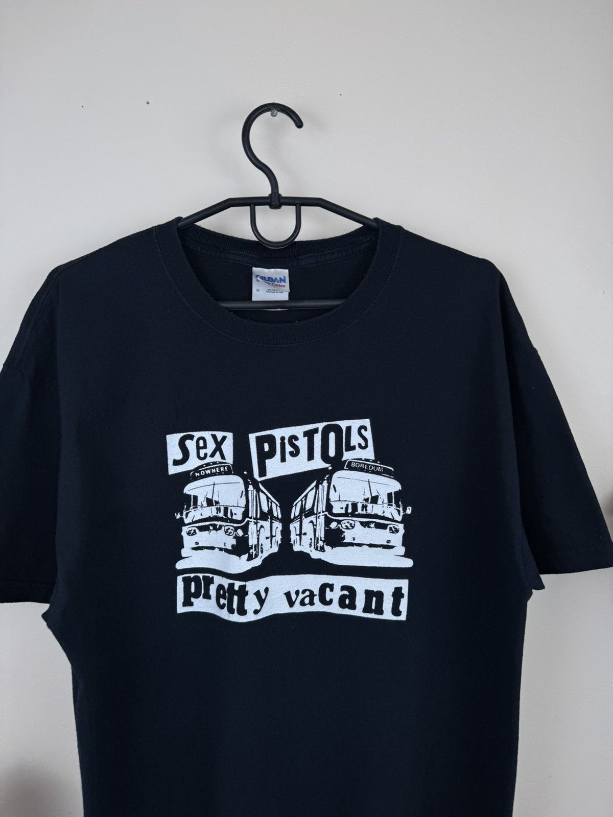 Other Vintage Sex Pistols Pretty Vacant T shirt Black Rock Band L Size US L / EU 52-54 / 3 - 7 Thumbnail
