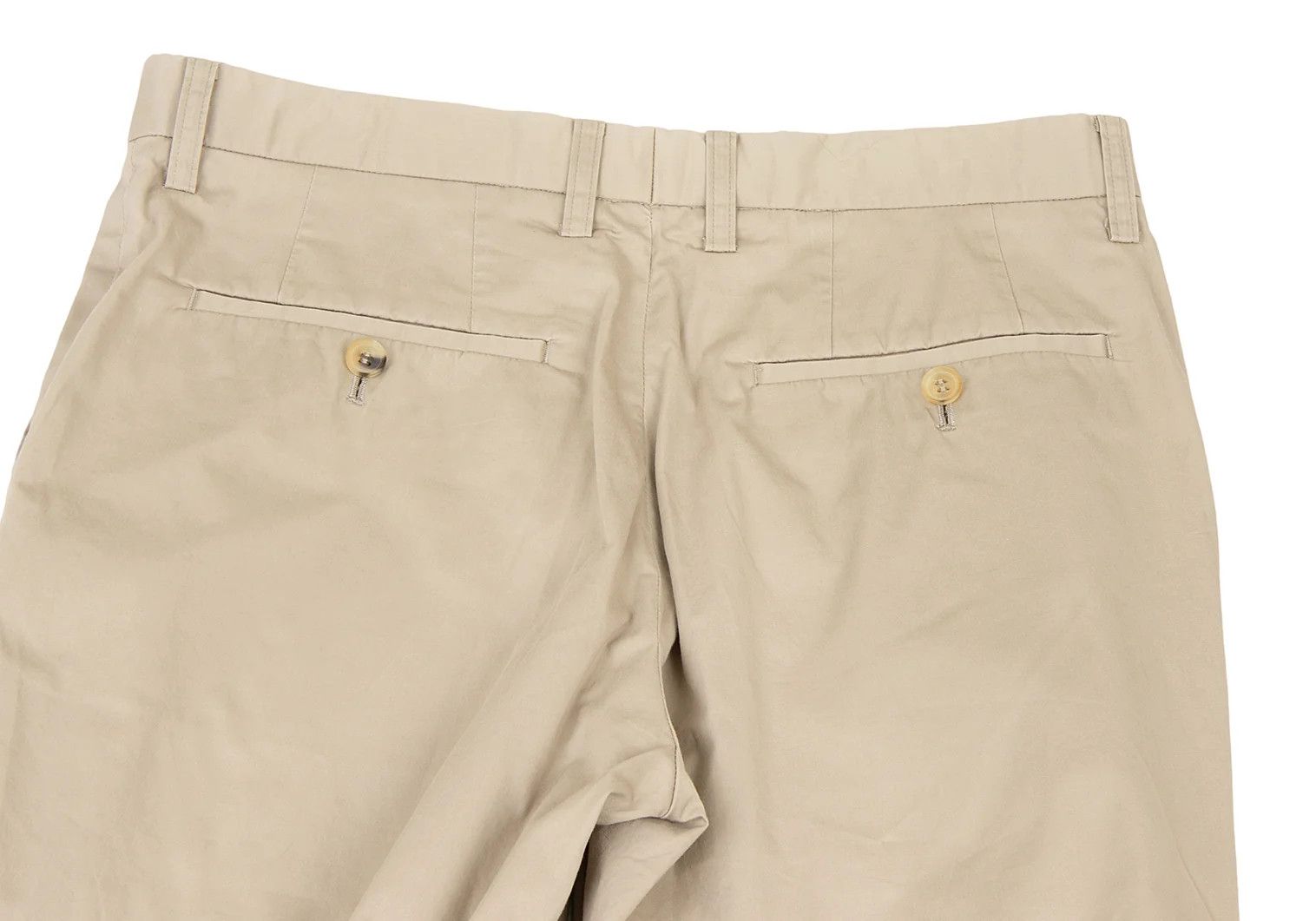 Issey Miyake Stretch Cotton Tapered Pants in Beige Size US 32 / EU 48 - 15 Thumbnail