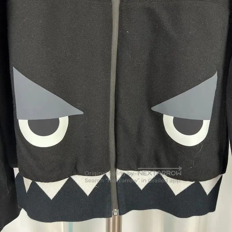 Fendi Fendi Black Cotton Men's Oversized Jacket . Size US XL / EU 56 / 4 - 3 Thumbnail