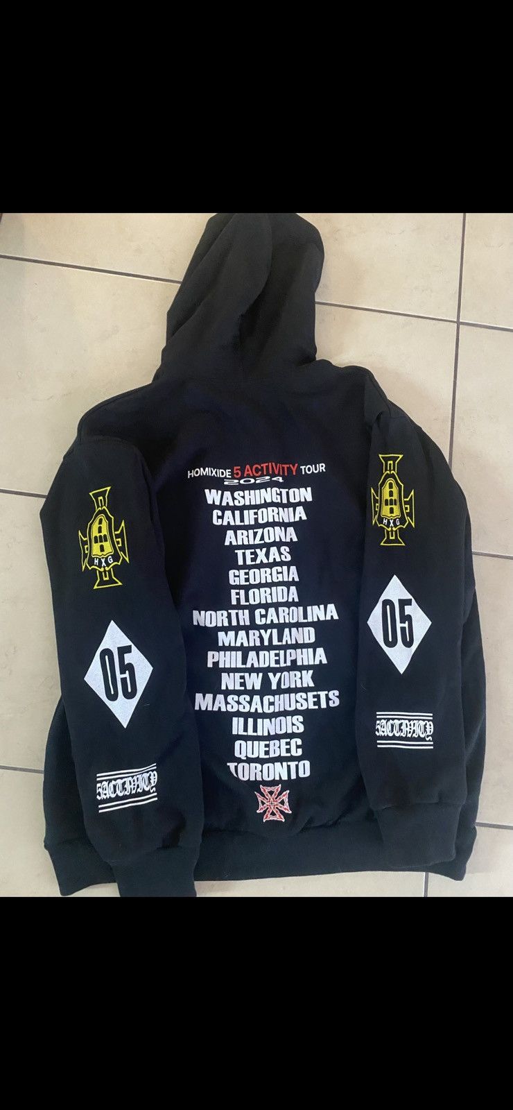 HXG Homixide gang hoodie Size US XL / EU 56 / 4 - 2 Thumbnail