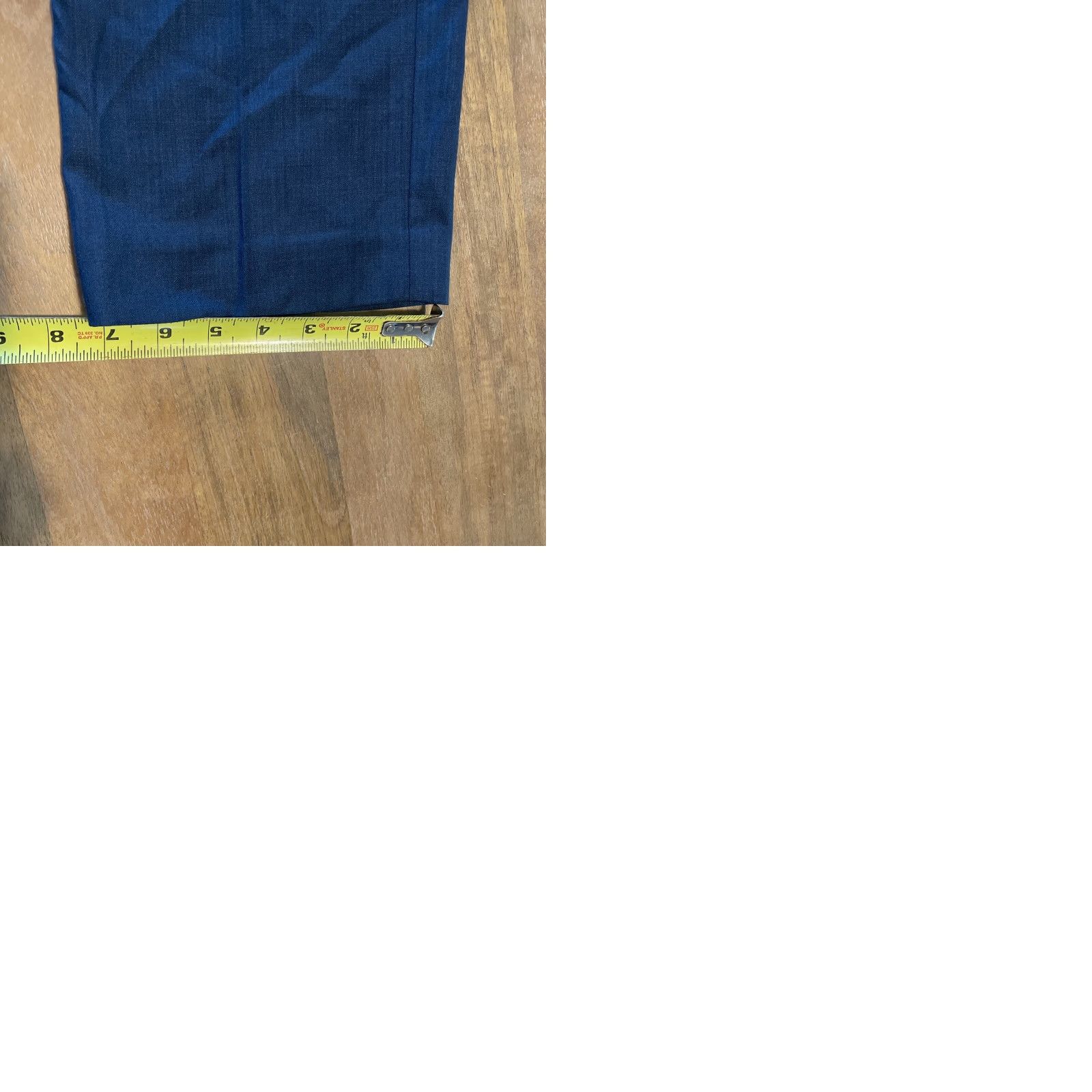 Vintage NWT Louis Raphael Dress Pants Navy Blue 30x30 Straight Fit Regular Mens Pants Dress Pants Business Travel Formal Workwear Shirt Size US 30 / EU 46 - 9 Thumbnail