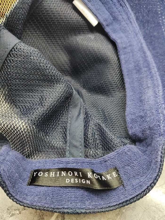Rolland Berry Colur Vintage Yoshinori Kotake Denim Style Cap Hat Size ONE SIZE - 5 Thumbnail