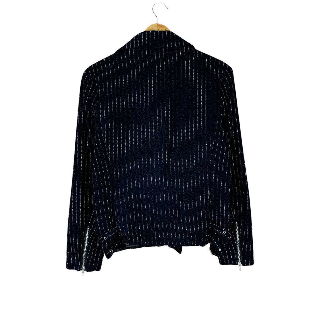 If Six Was Nine 🌟HIKARI SHOJI BIKER DOUBLE COLLAR JACKET LIKE JUNYA WATANABE Size M / US 6-8 / IT 42-44 - 7 Thumbnail
