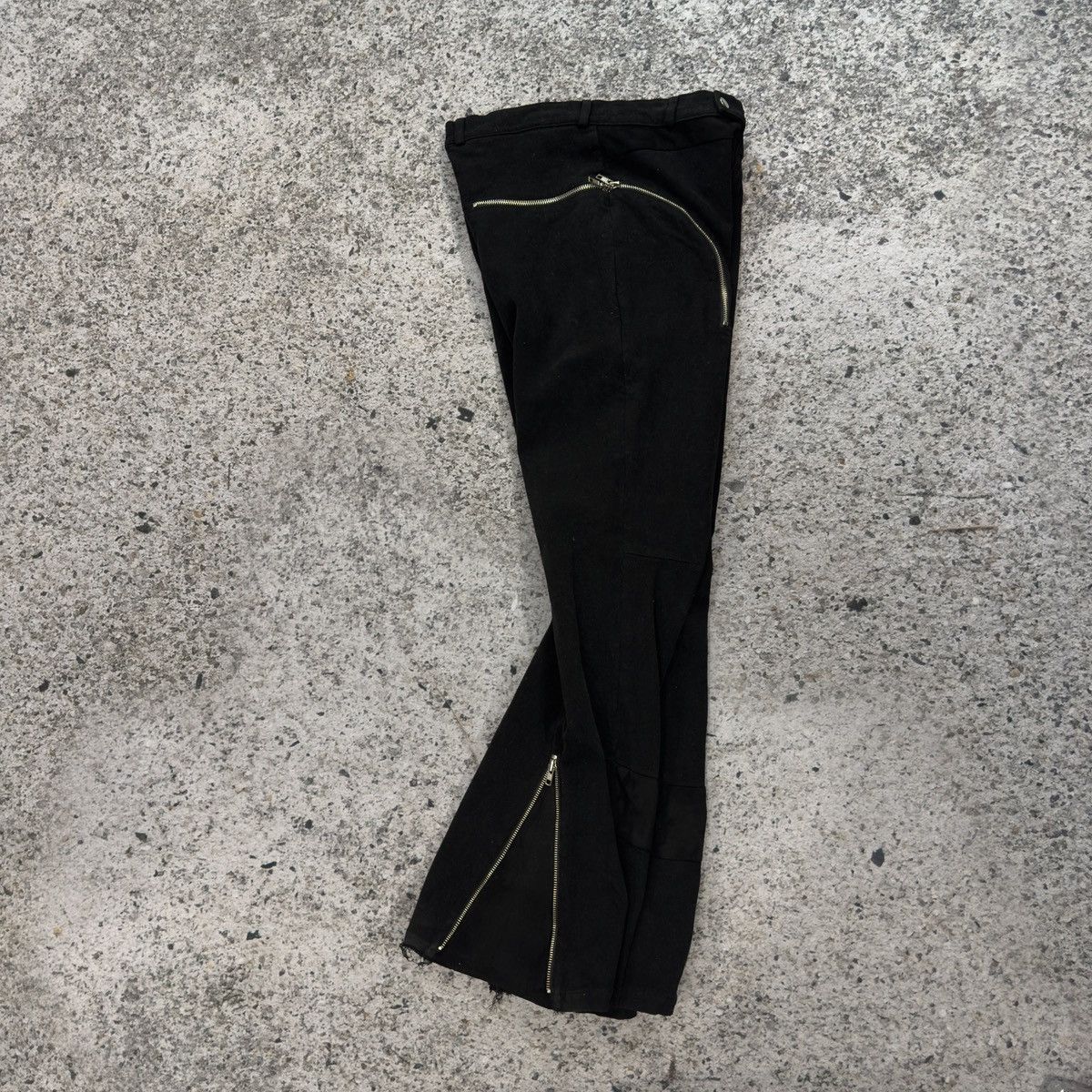 Other Ambivalence Online Viscose Rayon Moleskin Bondage Pants Size US 30 / EU 46 - 17 Thumbnail