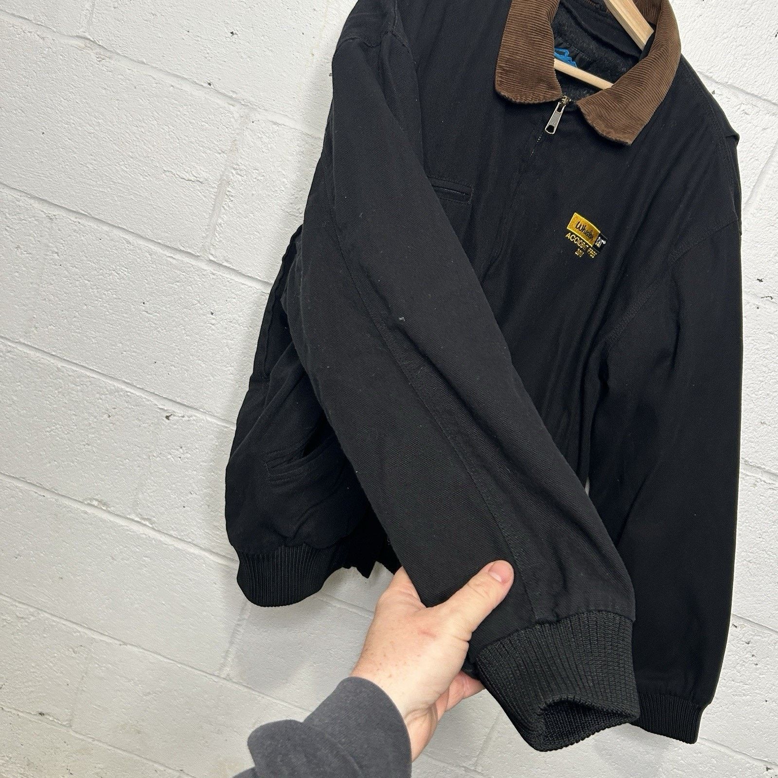 The Unbranded Brand Vintage Tri-Mountain Santa Fe Style Workwear Jacket “Black” Size US XL / EU 56 / 4 - 7 Thumbnail