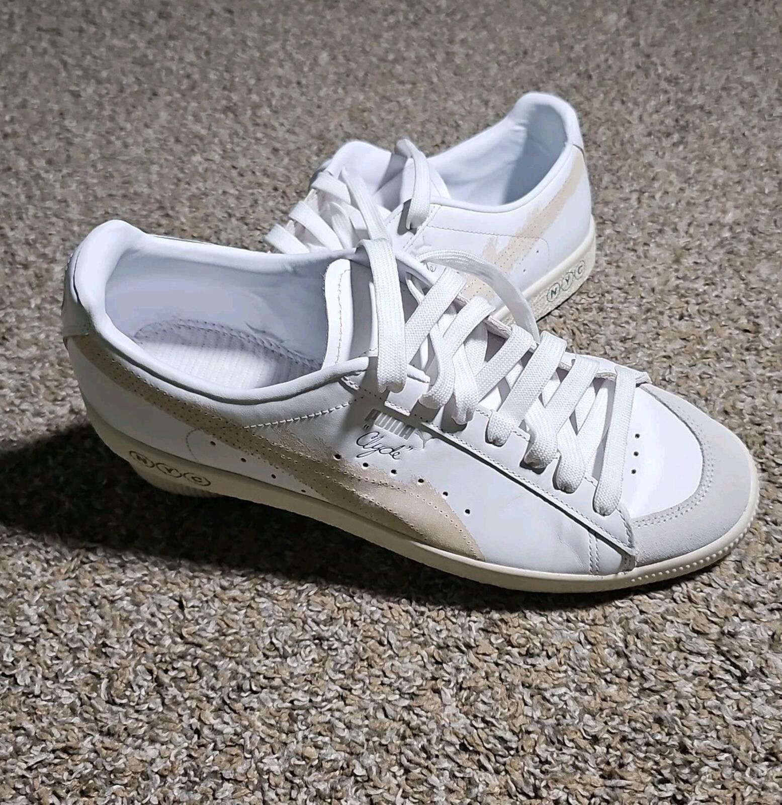 Puma PUMA X Extra Butter Clyde NYC Mens White Shoes 392450-01 Size US 11 / EU 44 - 1 Thumbnail