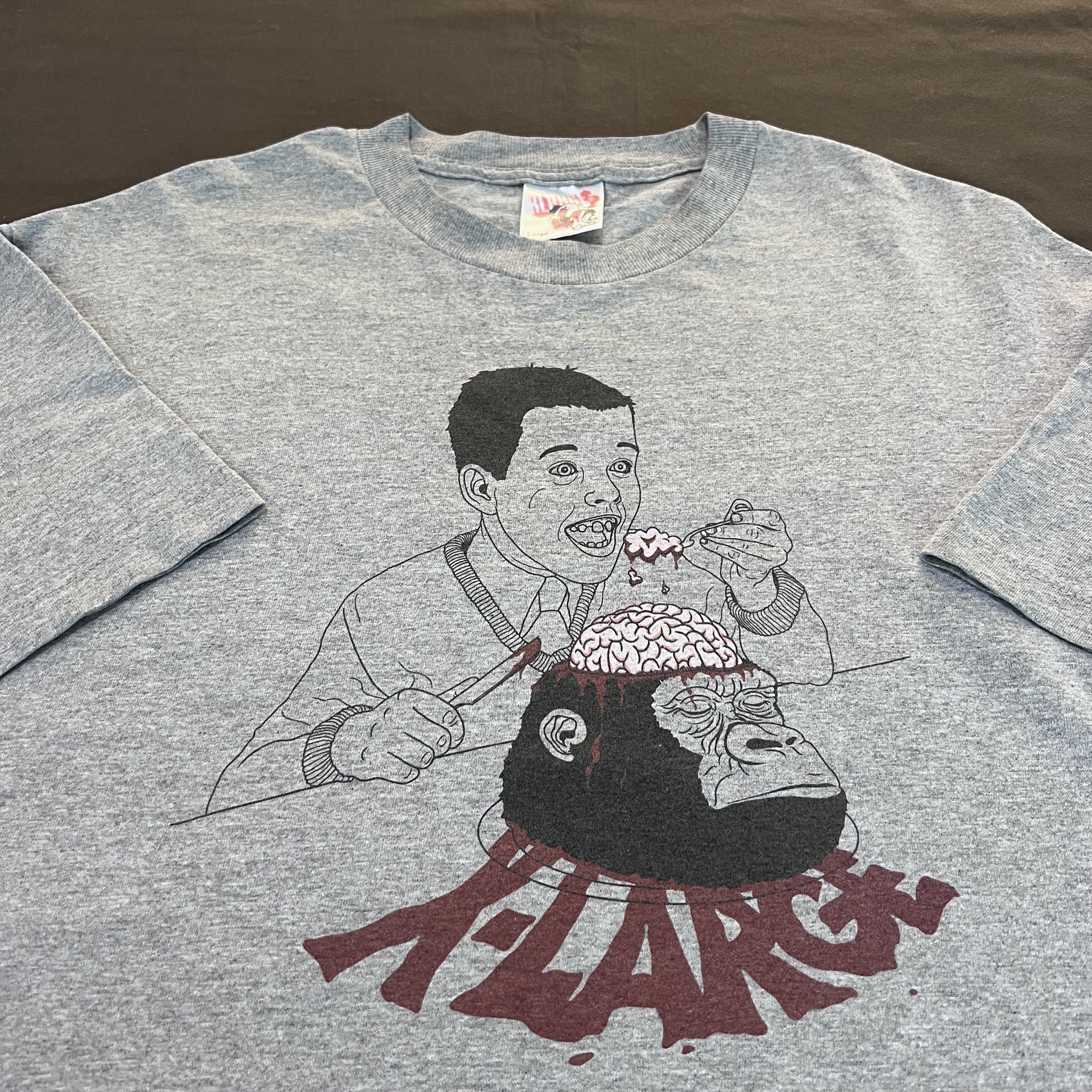 Vintage Vintage xlarge Graphic Tee Horror Size US L / EU 52-54 / 3 - 1 Thumbnail