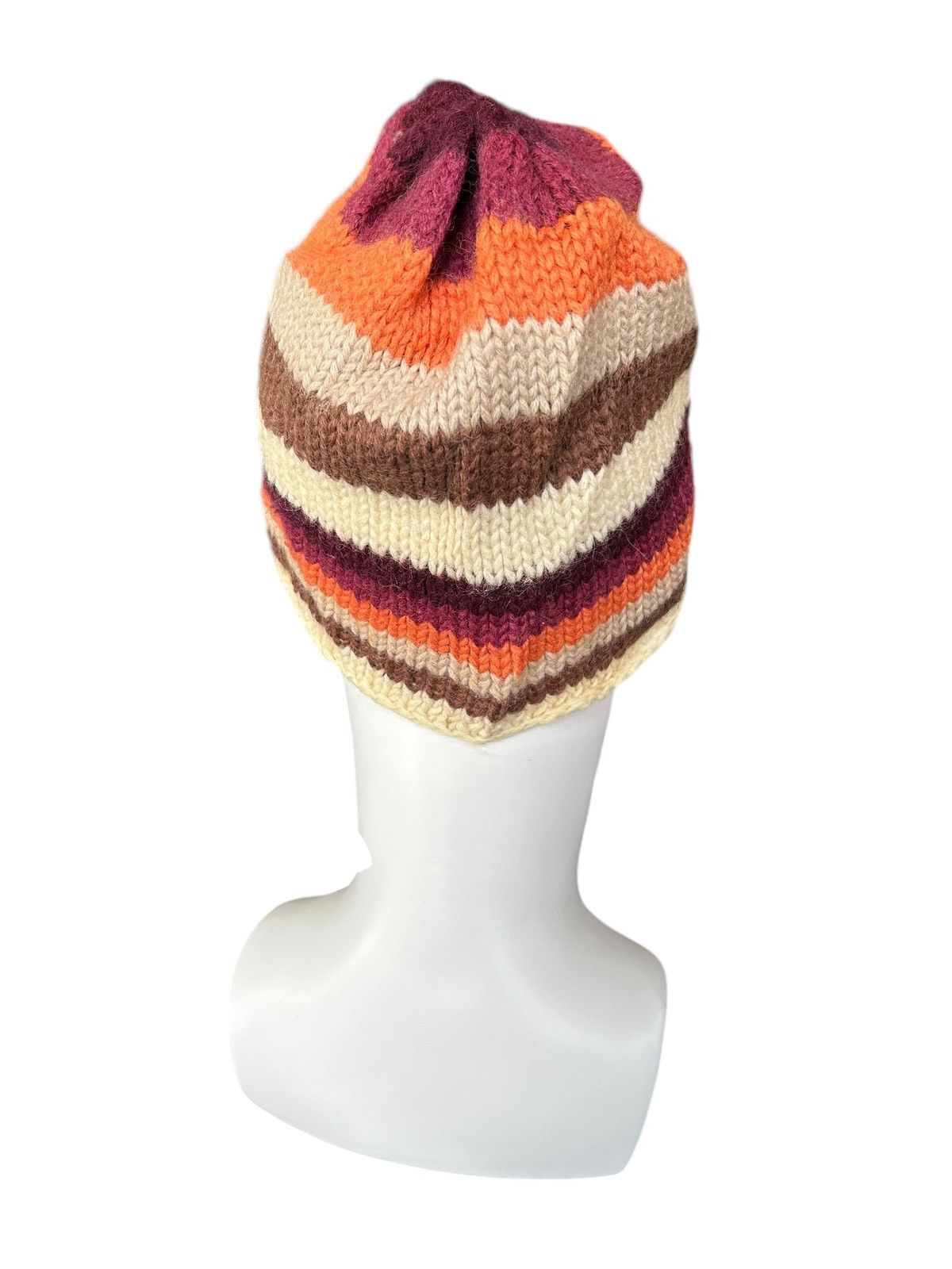 Japanese Brand × Kapital × Vintage Airborn Crochet Knitted Vintage big Beanie Hats Size ONE SIZE - 4 Thumbnail