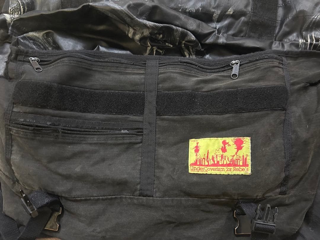 Undercover UNDERCOVER DAMAGE MESSENGER BAG Black Size ONE SIZE - 2 Thumbnail