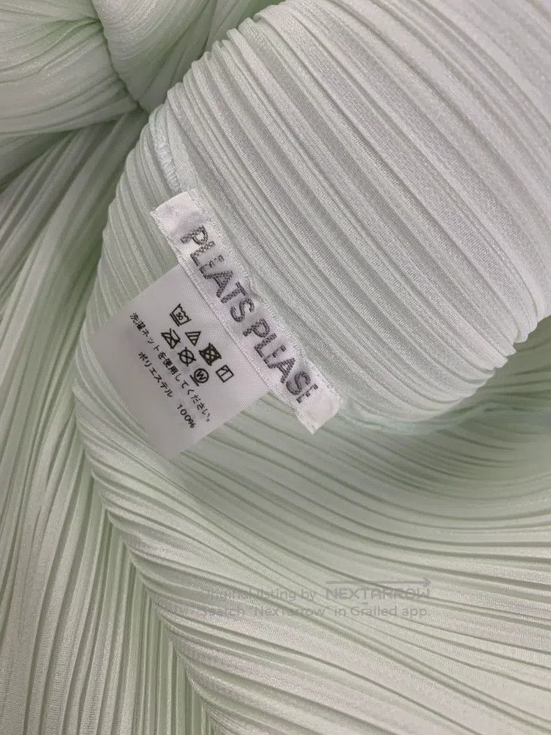 Issey Miyake Issey Miyake Green Dress Size L / US 10 / IT 46 - 2 Thumbnail
