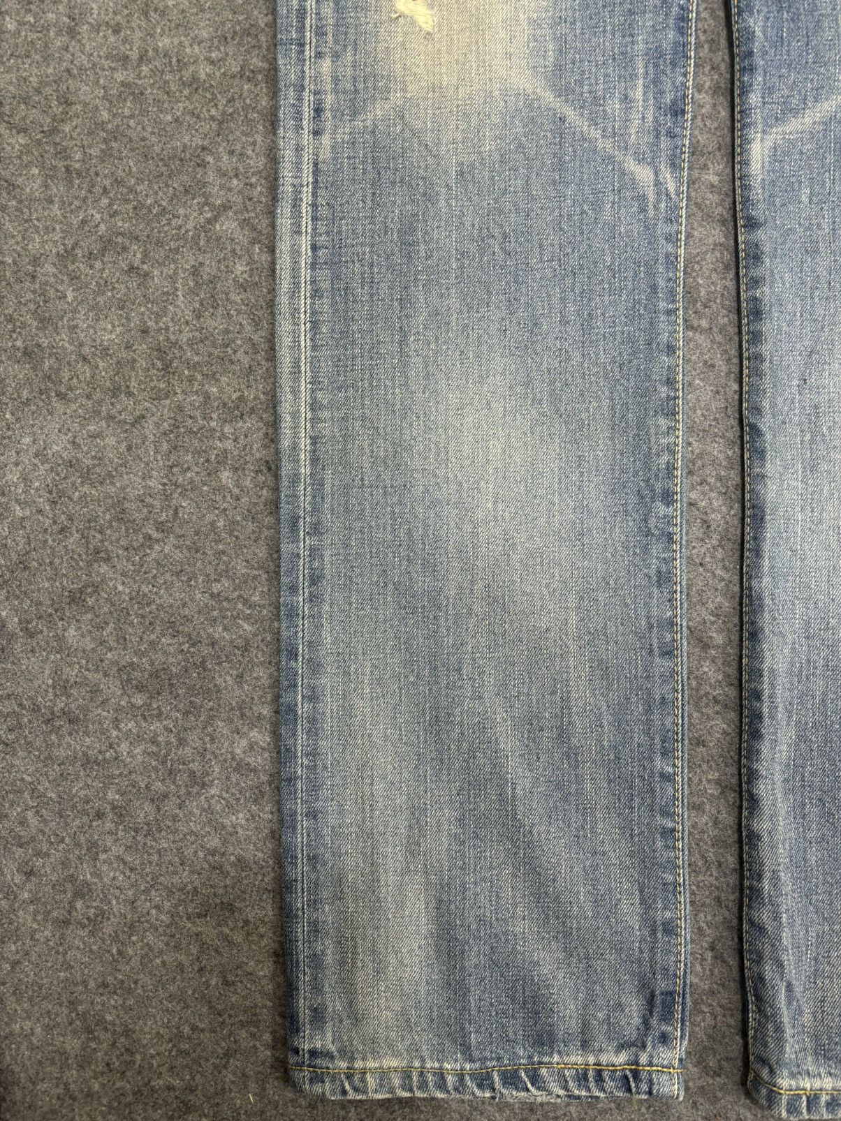Edwin 💥Insane 90s Style💥Edwin 504ZX Slevedge Distressed Denim F538 Size US 31 - 9 Thumbnail