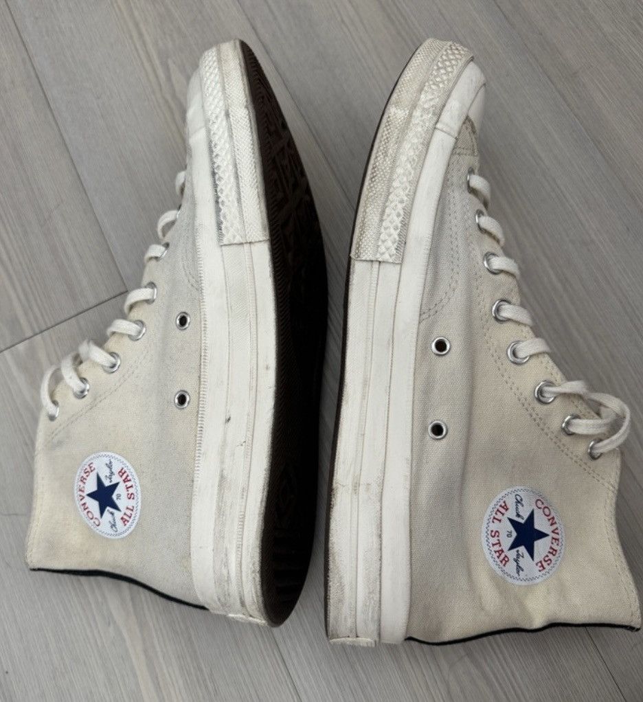 Comme des Garcons × Converse Converse - CDG Play - Chuck Taylor All Star 70 High Size US 10 / EU 43 - 5 Thumbnail