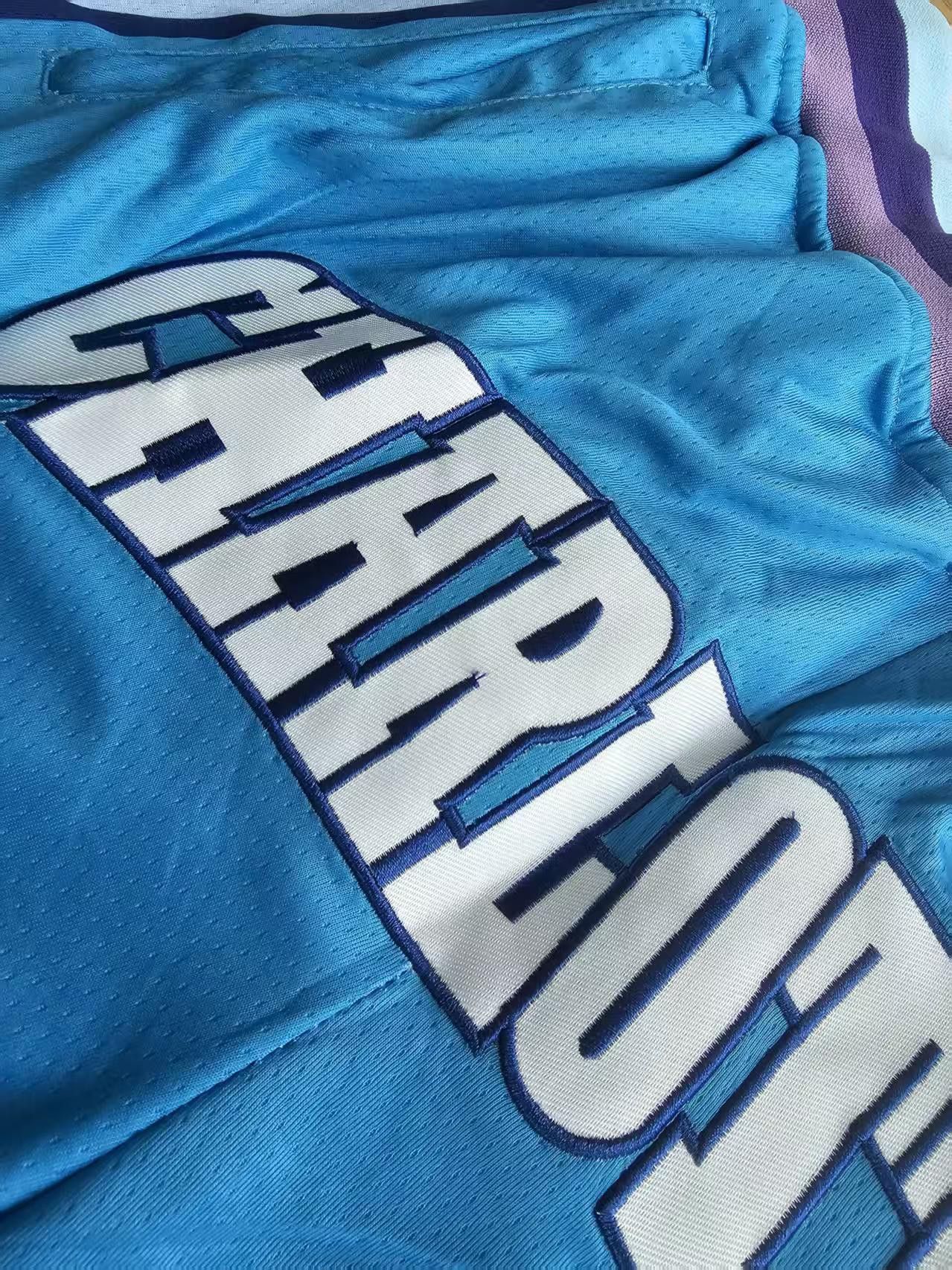 NBA Charlotte Hornets Basketbll Short Vintage Lager Size Size US 36 / EU 52 - 6 Thumbnail