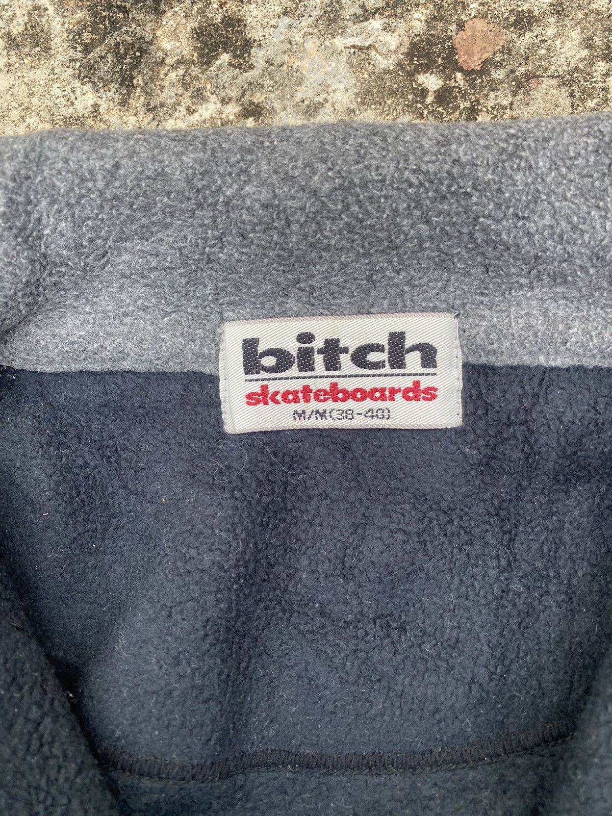 Vintage 🔥 Oversizes 🔥 Vintage 90s Bitch Skateboards Fleece Jacket Size US M / EU 48-50 / 2 - 5 Thumbnail