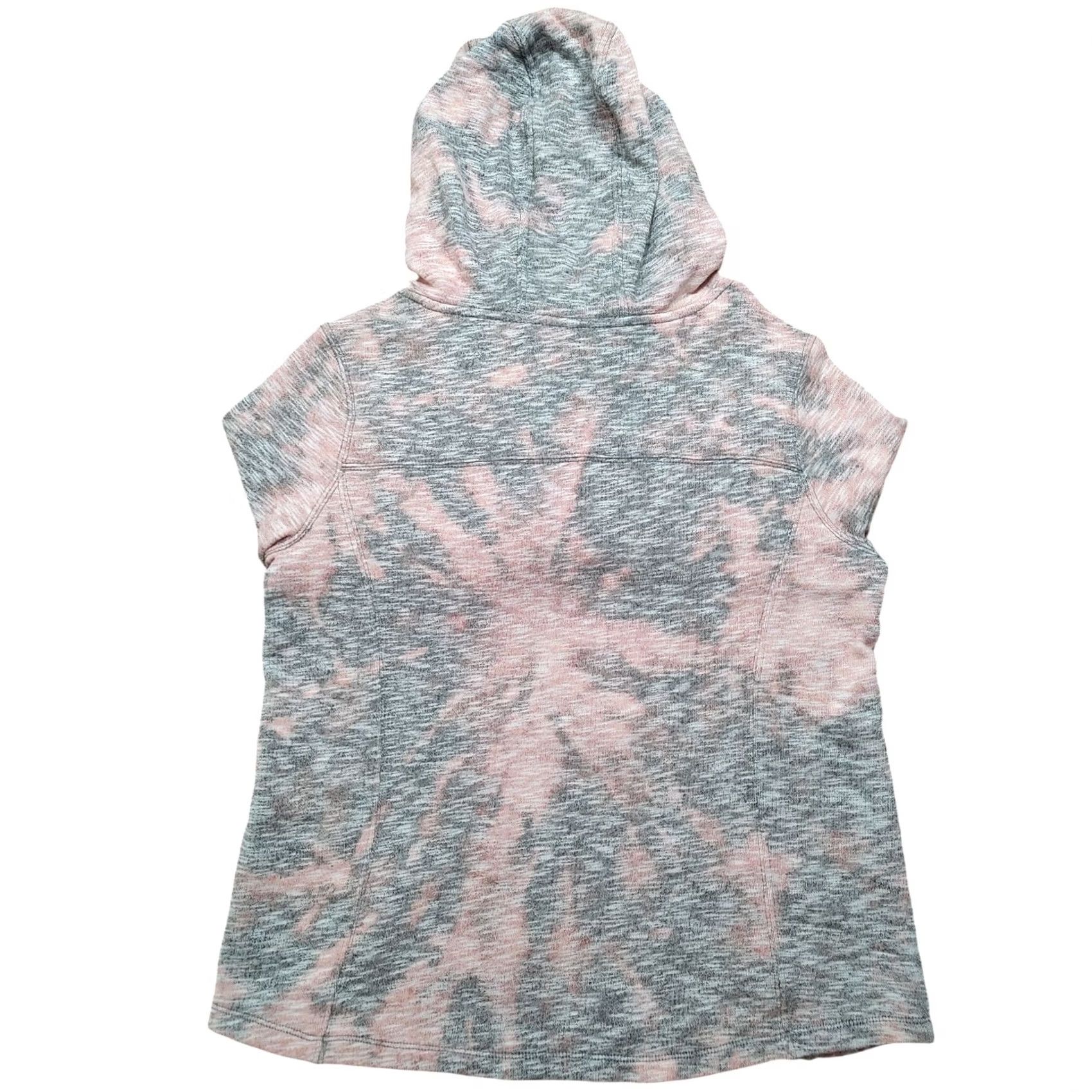 Carhartt Carhartt Womens Medium Fitted Pullover Hoodie Sweatshirt Acid Wash Tie Dye Gray Size M / US 6-8 / IT 42-44 - 3 Thumbnail