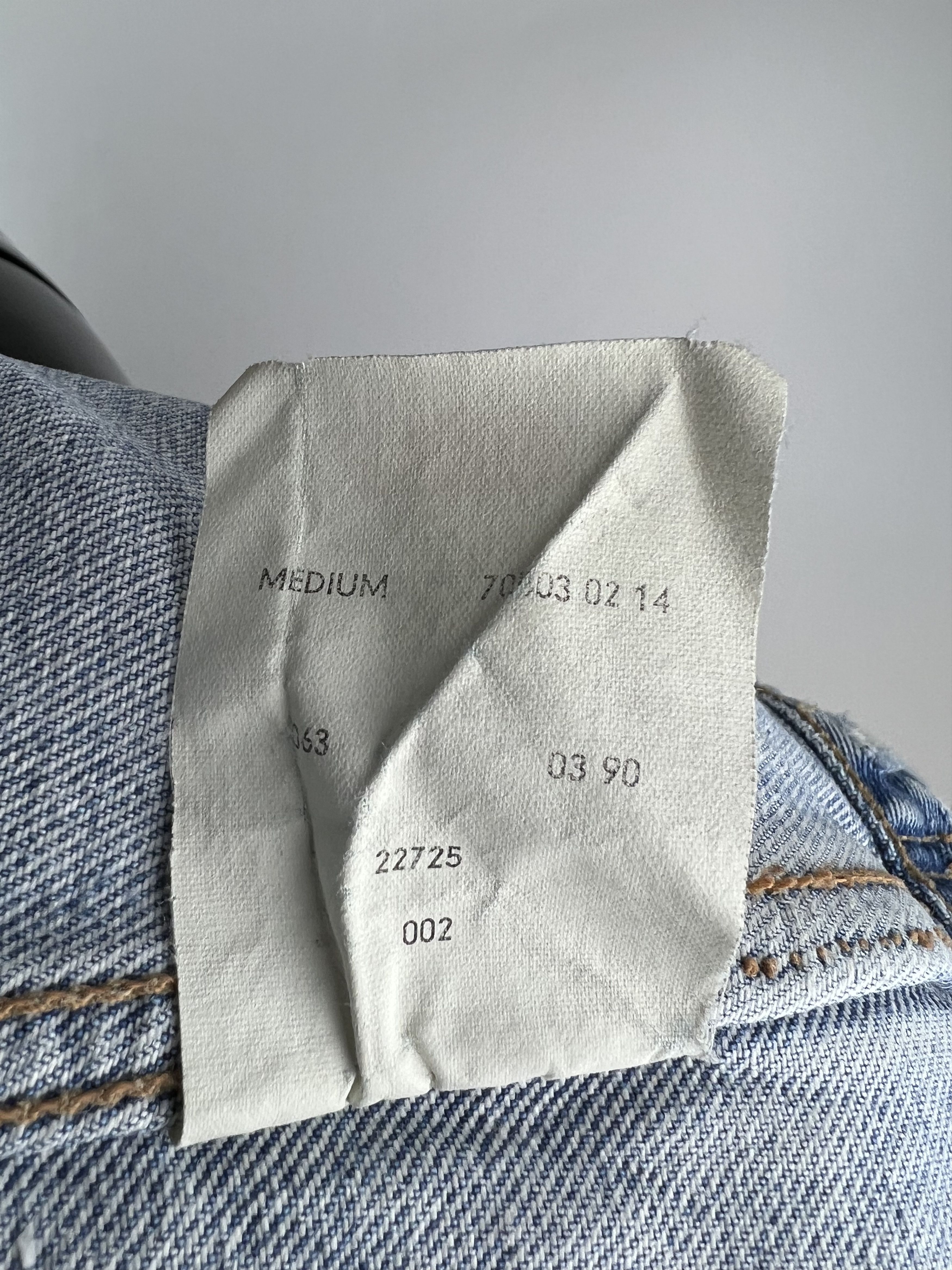 Levi's 90s Levis VTG Men's Distressed Denim Jacket Size M Size US M / EU 48-50 / 2 - 14 Thumbnail