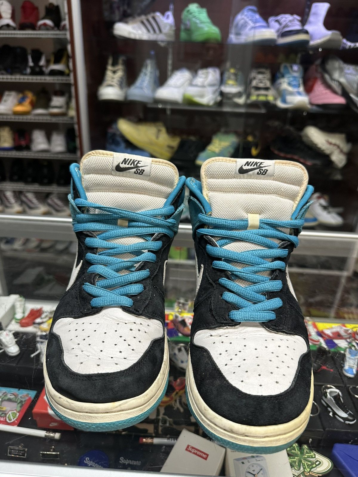 Nike Nike SB ‘Send Help’ Dunk Hi Circa 2006 Size US 9 / EU 42 - 4 Thumbnail
