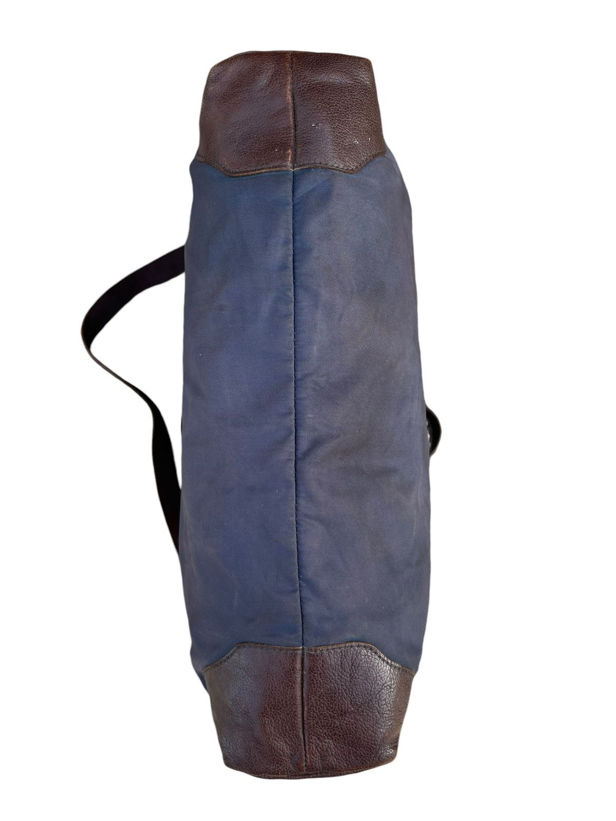 Il Bisonte Vintage IL BISONTE Sun Faded Nylon Leather 2 Way Bag Size ONE SIZE - 18 Thumbnail