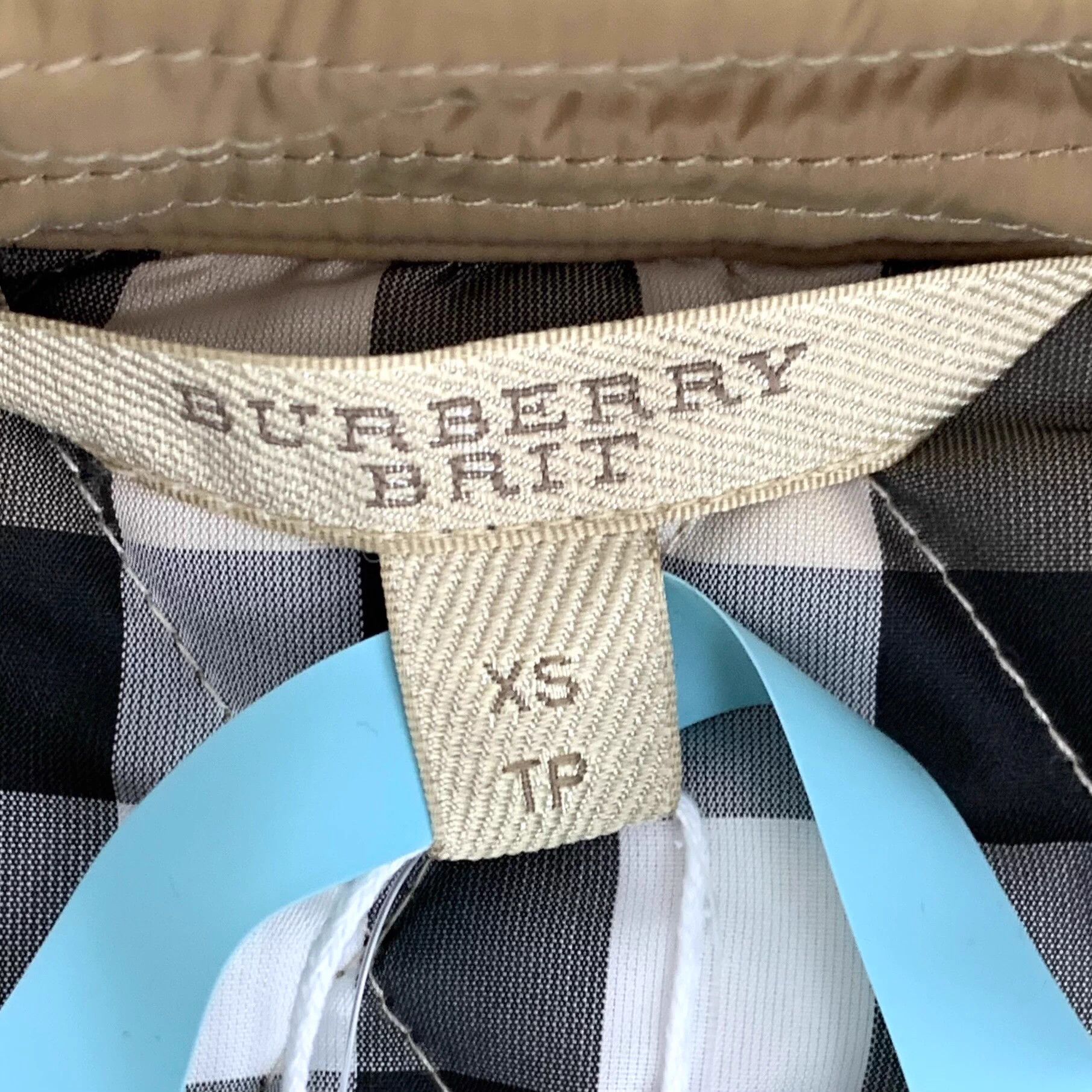 Burberry Burberry Brown Nova Check Zip Up Cotton Jacket XS Size XS / US 0-2 / IT 36-38 - 6 Thumbnail