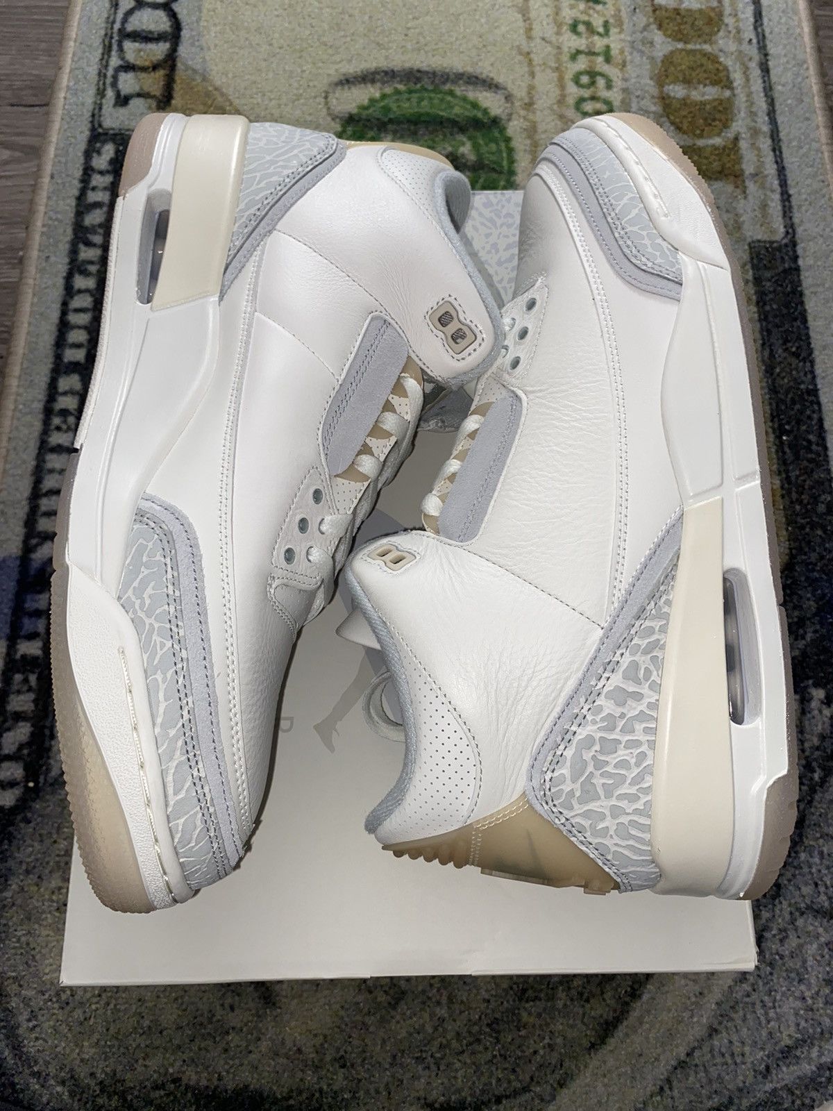 Jordan Brand × Nike Jordan 3 Retro Craft Ivory Size US 14 / EU 47 - 2 Thumbnail