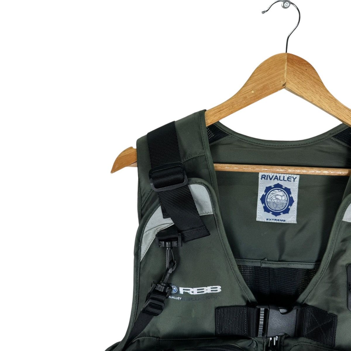 Blue Blood × Japanese Brand 🌟RIVALLEY BLUE BLOOD UTILITY POCKET LIFE VEST Size US M / EU 48-50 / 2 - 4 Thumbnail
