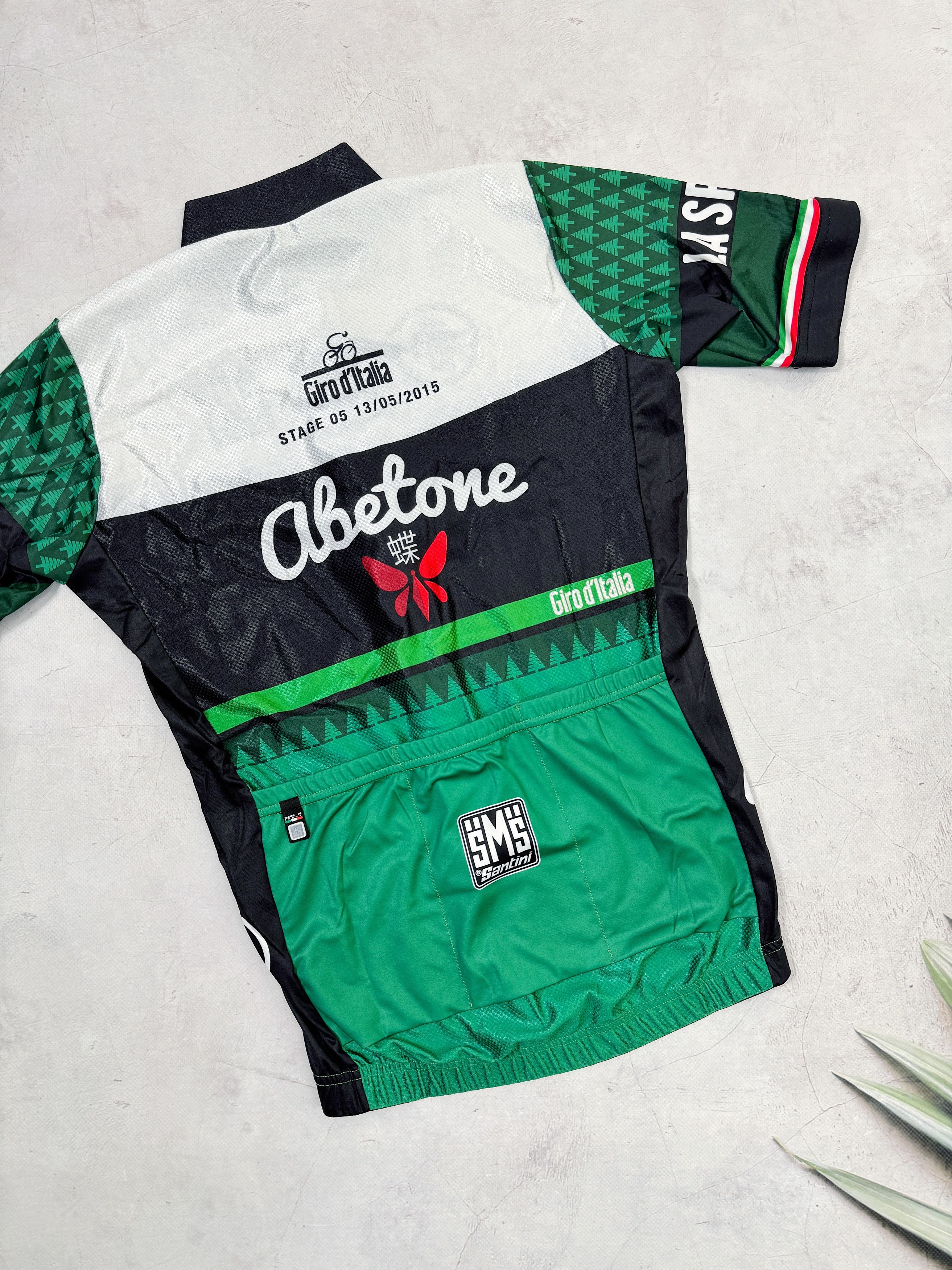 Sports Specialties Santini Cycling Jersey Abetone Giro D'Italia Fight for Pink Size US M / EU 48-50 / 2 - 13 Thumbnail
