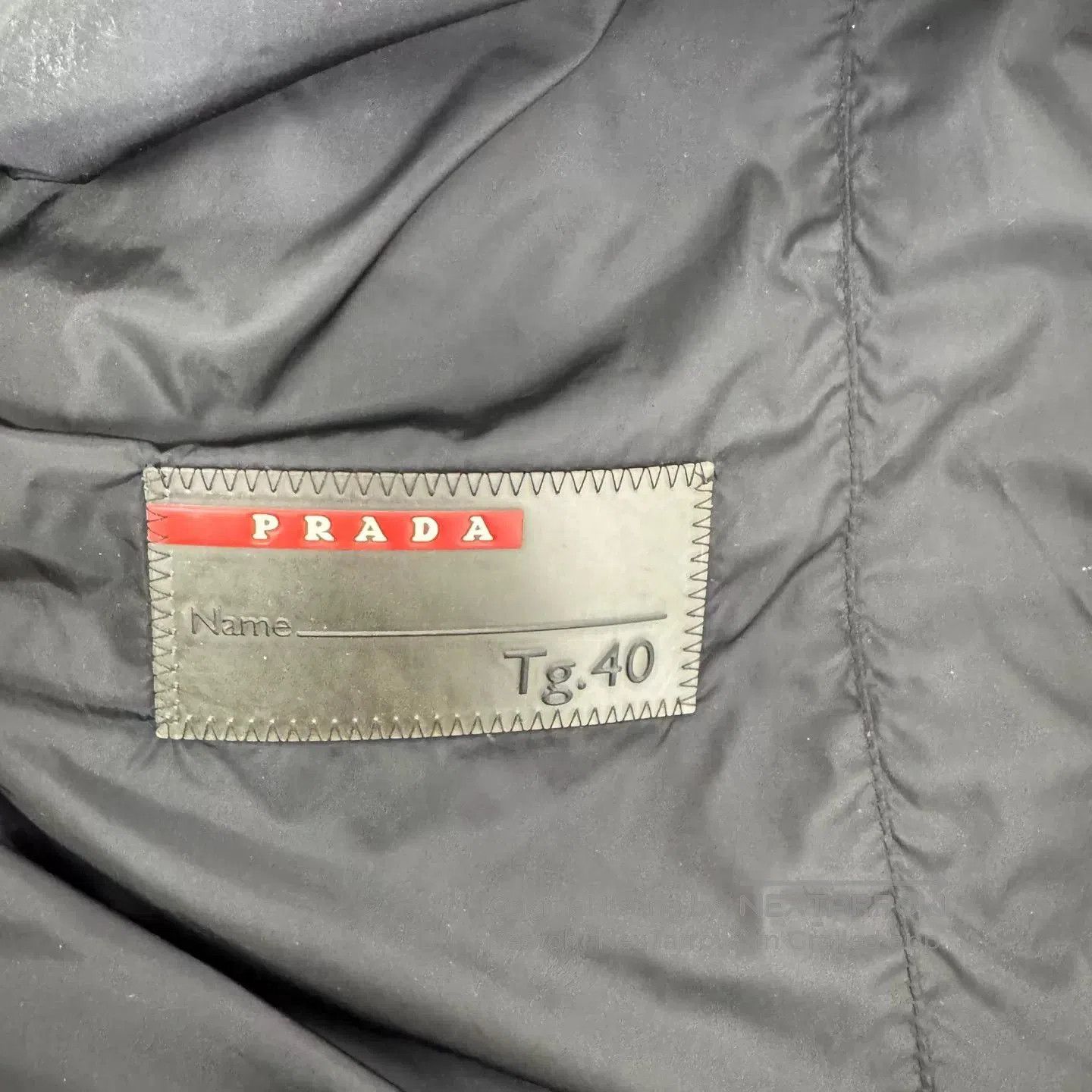Prada Black Prada Nylon Hooded Coat. Size S / US 4 / IT 40 - 4 Thumbnail