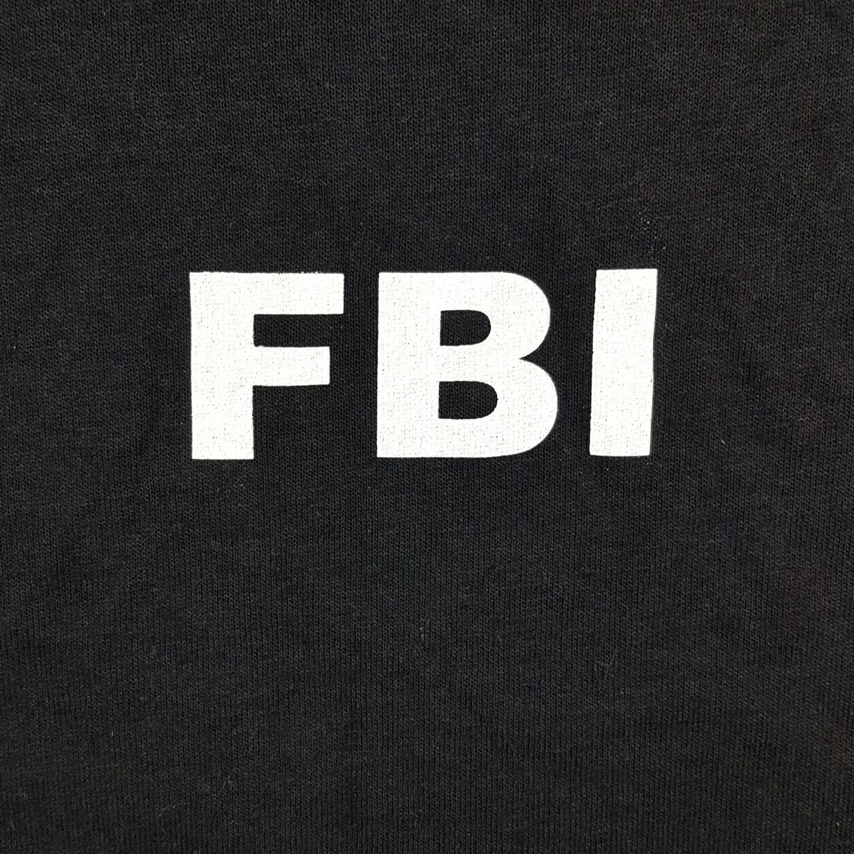 Delta FBI Retro Funny Men's 3XL Black Short Sleeve Police Costume T Shirt Size US XXL / EU 58 / 5 - 4 Thumbnail